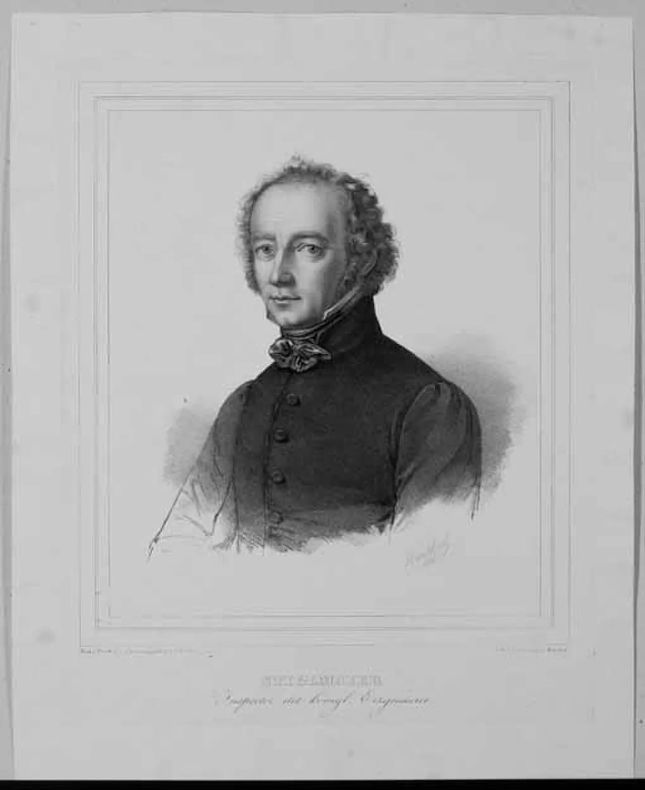Porträt von Johann Baptist Stiglmaier (1791–1844) – Gedenkseite