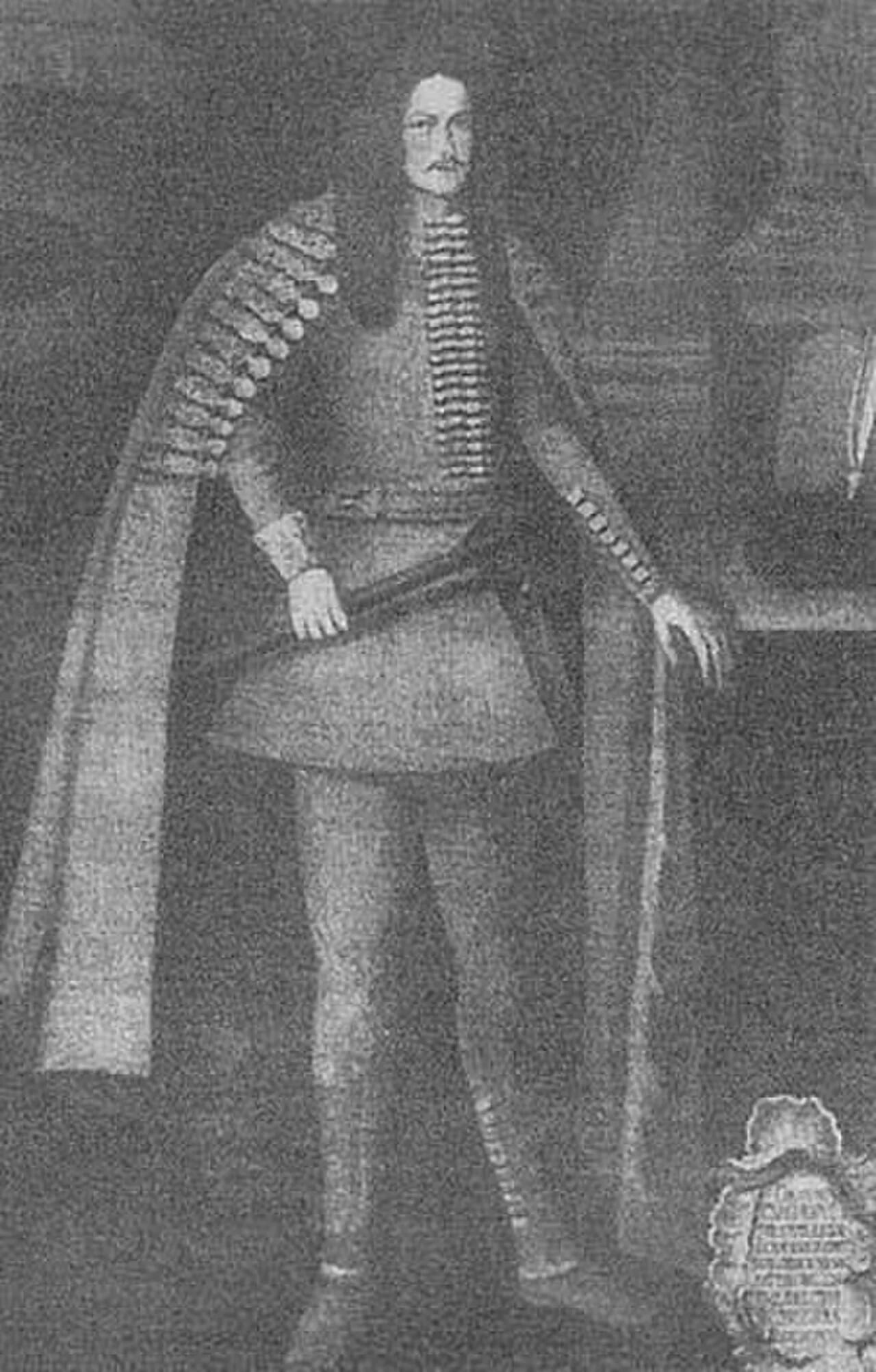 Portrait of István Csáky (1635–1699) – memorial page