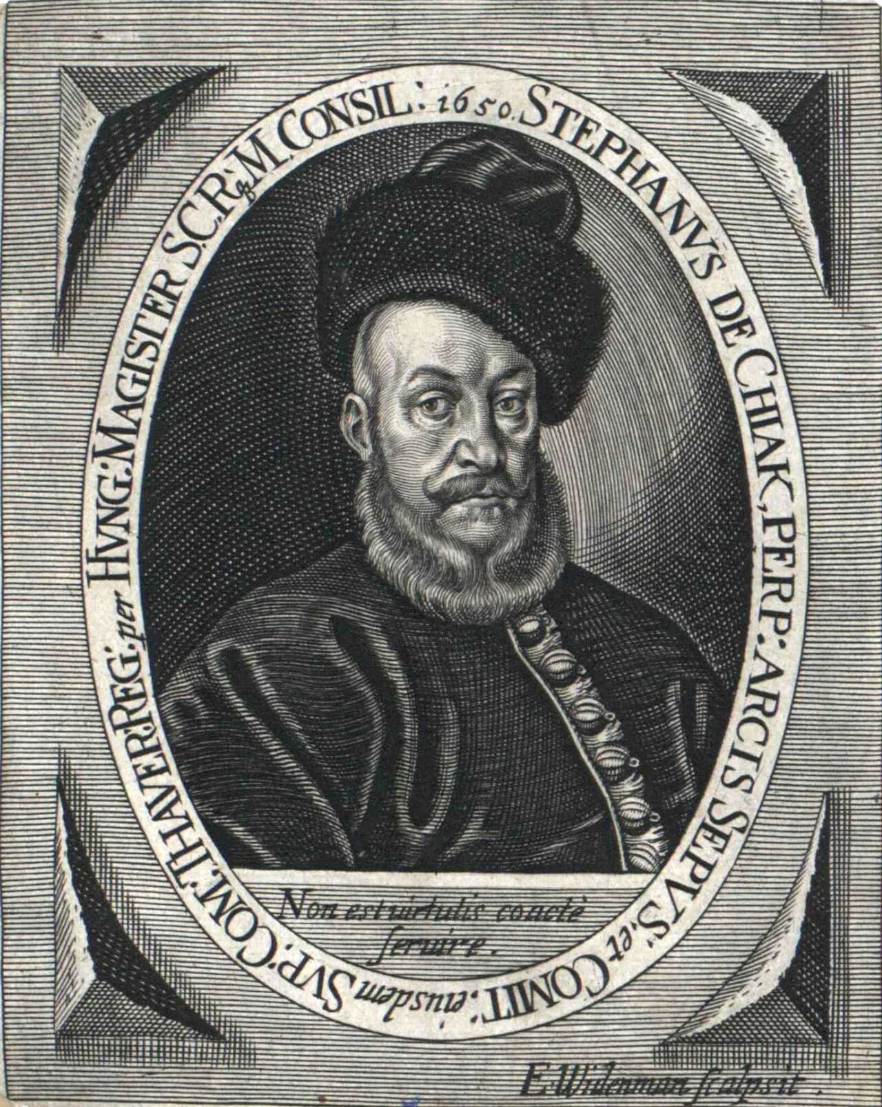 Portrait of Stephan Csáky (1603–1662) – memorial page