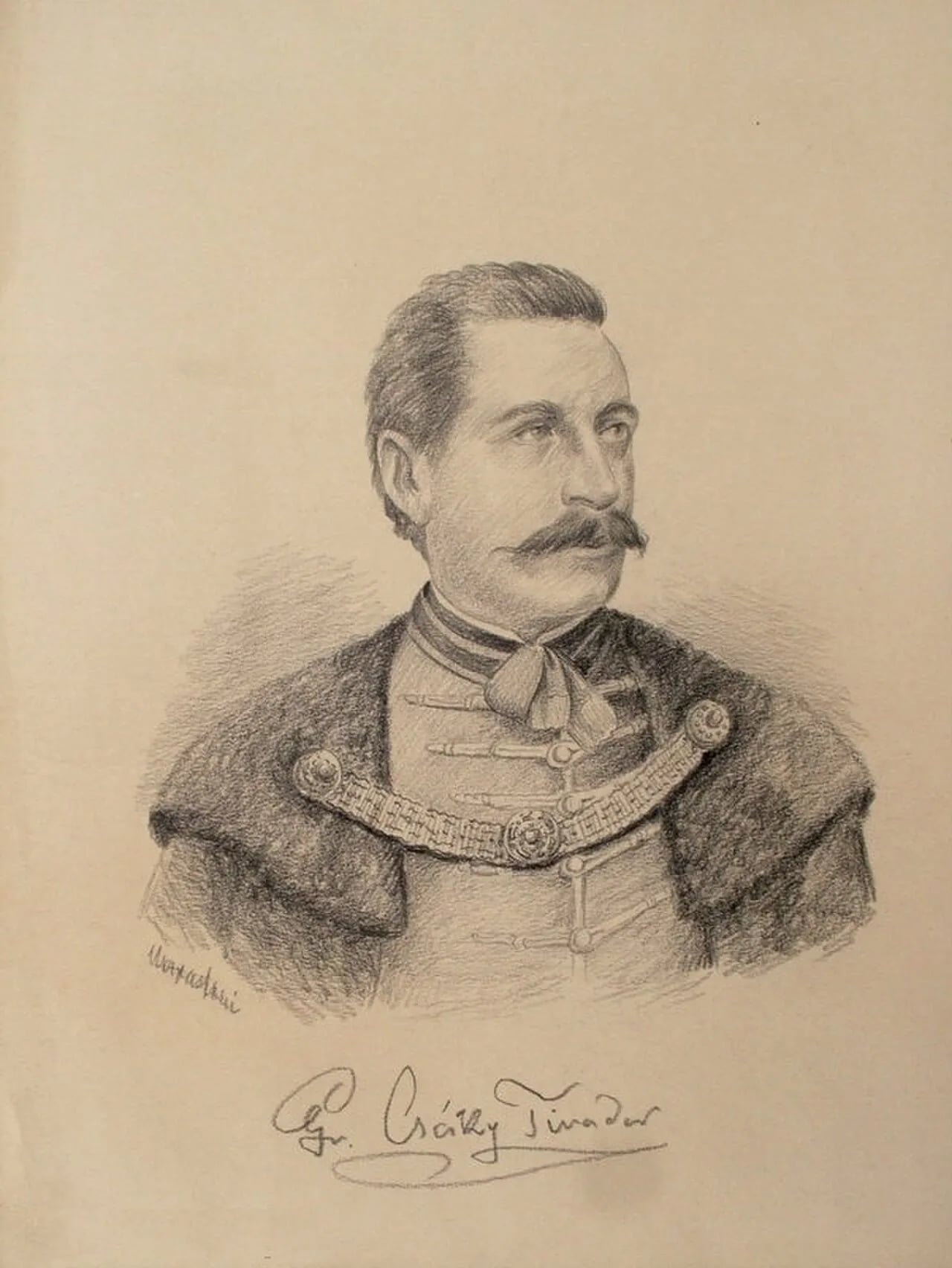 Portrait of Tivadar Csáky (1798–1855) – memorial page
