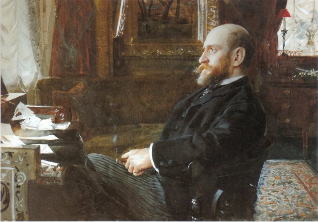 Portrait of Ernest Cassel (1852–1921) – memorial page