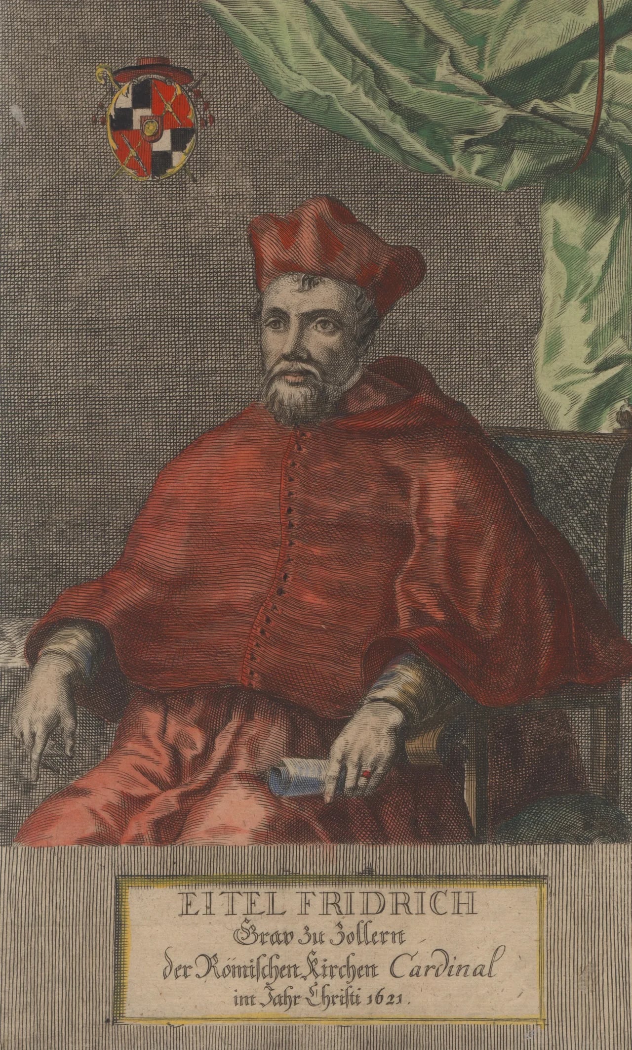 Porträt von Eitel Friedrich von Hohenzollern (1582–1625) – Gedenkseite