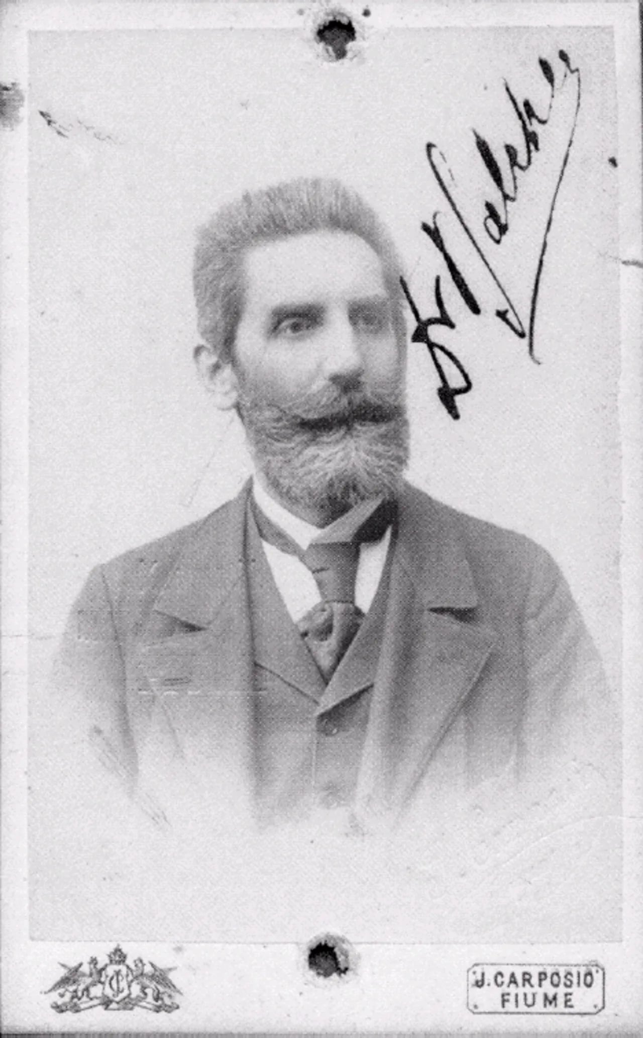 Portrait of Peter Salcher (1848–1928) – memorial page