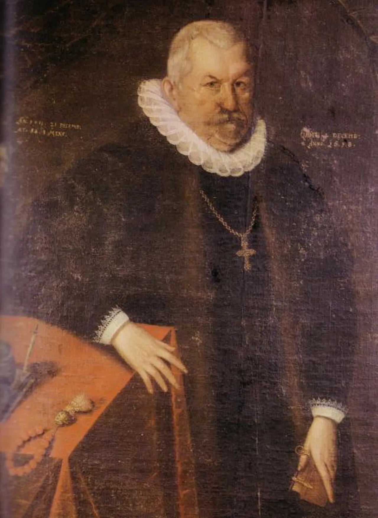 Porträt von Dietrich von Fürstenberg (1546–1618) – Gedenkseite