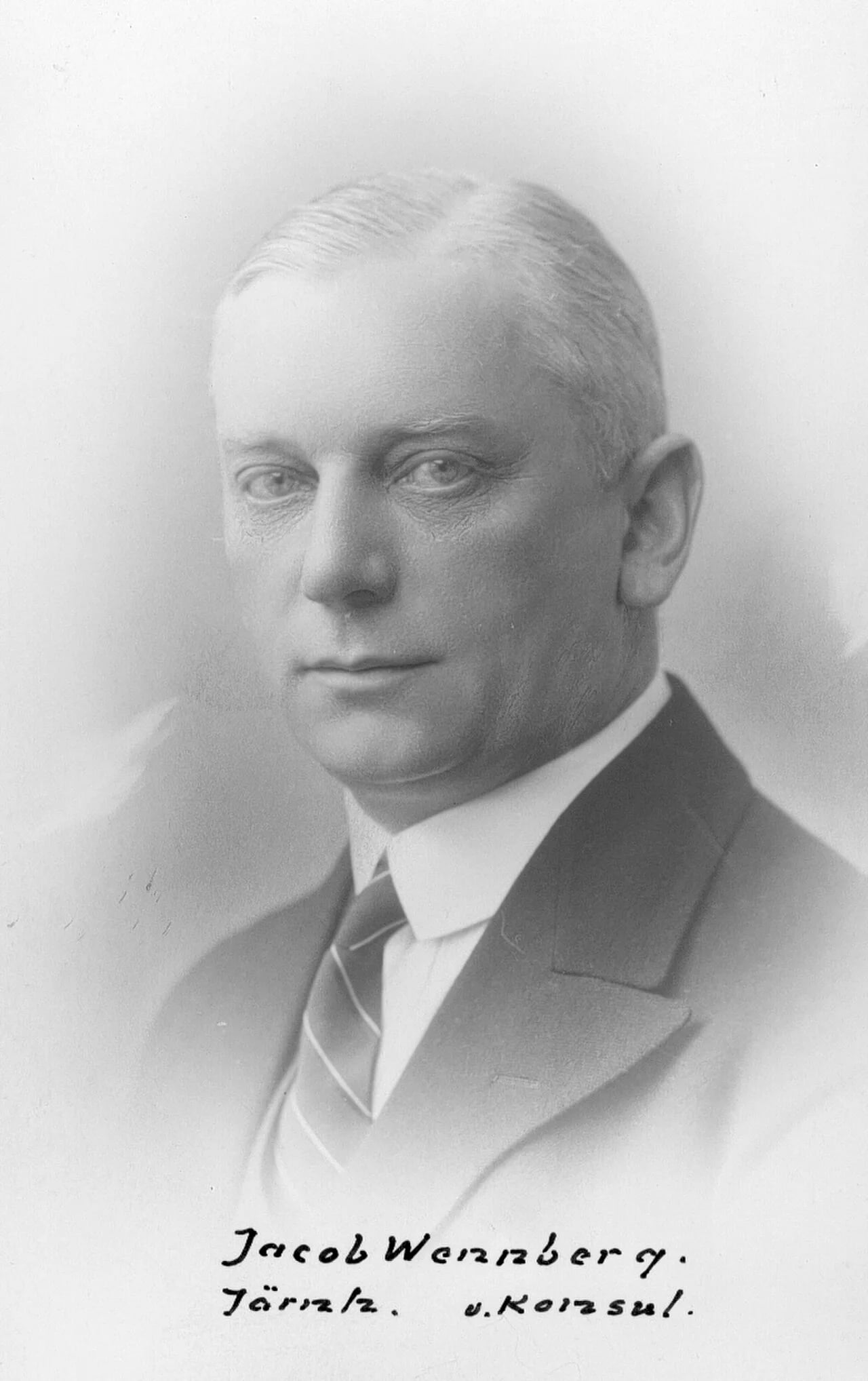 Porträt von Jacob Wennberg (1882–1941) – Gedenkseite