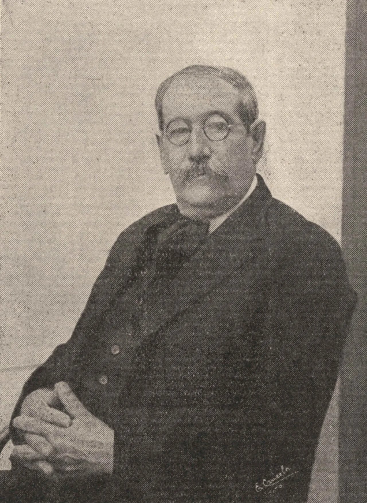 Porträt von José Alonso y Trelles (1857–1924) – Gedenkseite