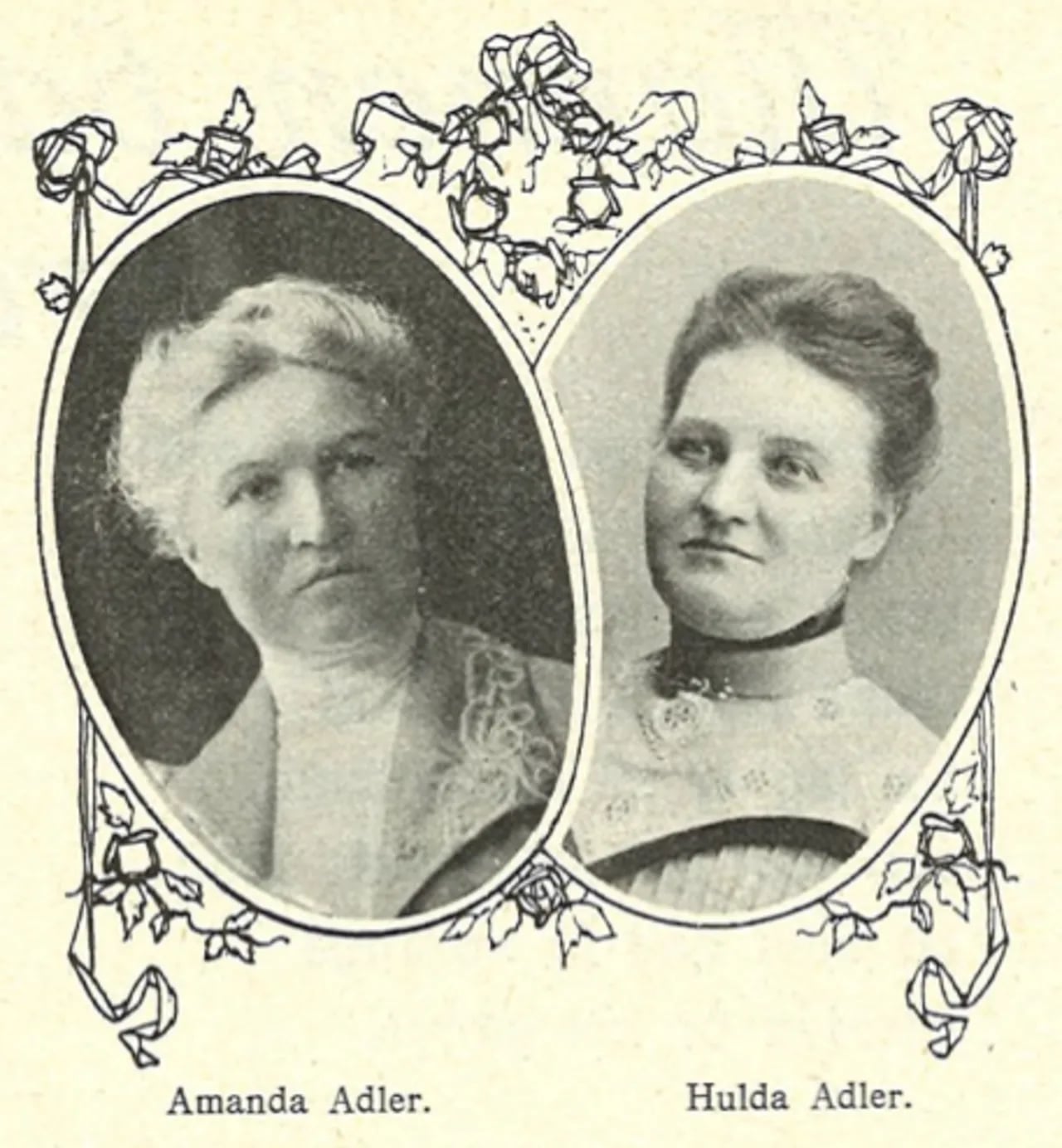 Porträt von Amanda Adler (1862–1932) – Gedenkseite