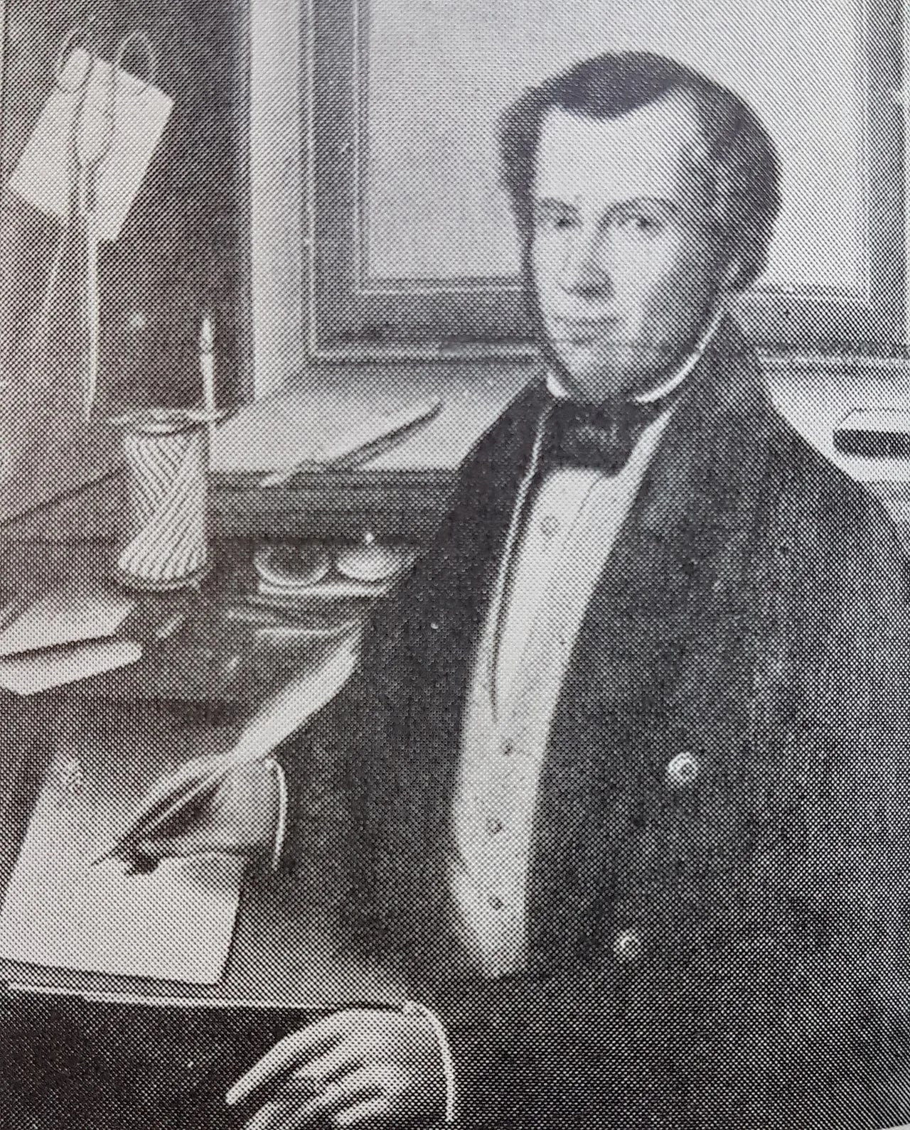 Porträt von Carl Gustaf Hjertsäll (1804–1874) – Gedenkseite