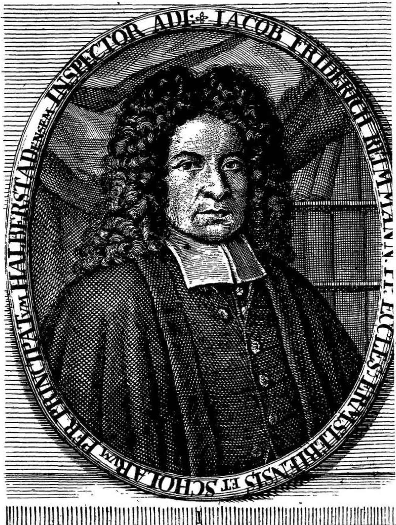 Portrait of Jacob Friedrich Reimmann (1668–1743) – memorial page