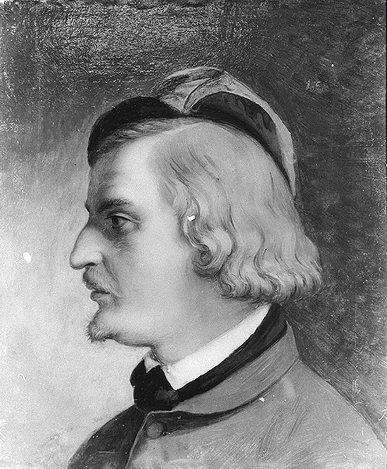 Porträt von Heinrich Dreber (1822–1875) – Gedenkseite