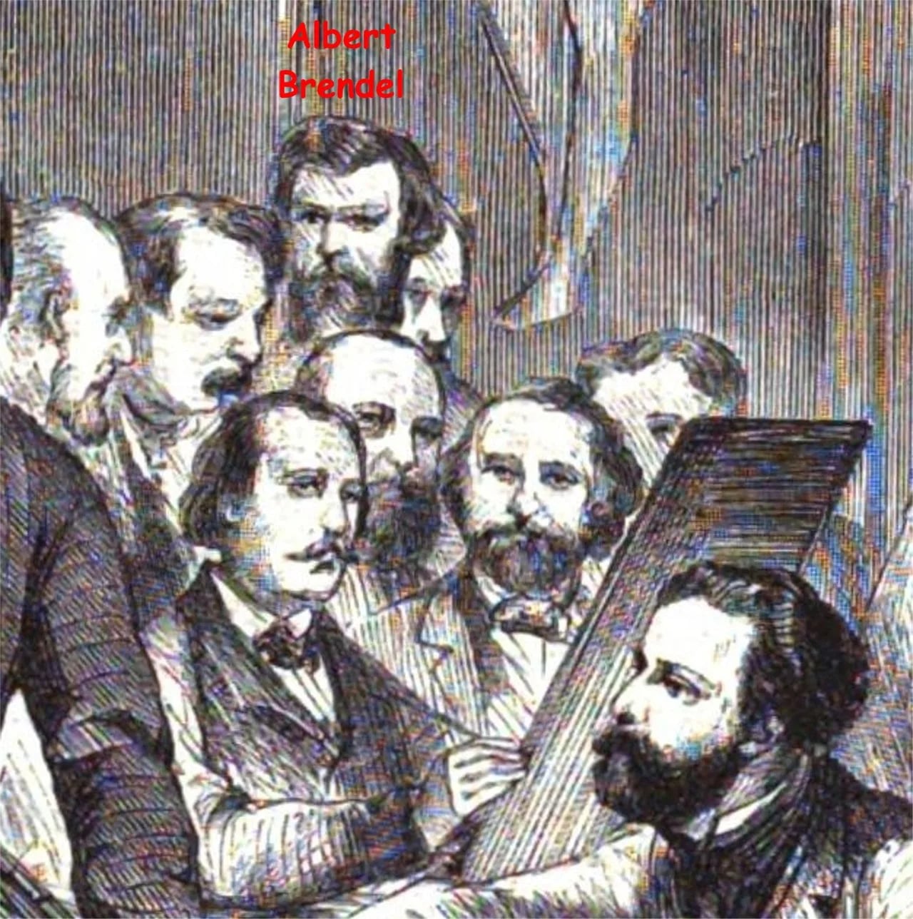 Portrait of Albert Brendel (1827–1895) – memorial page