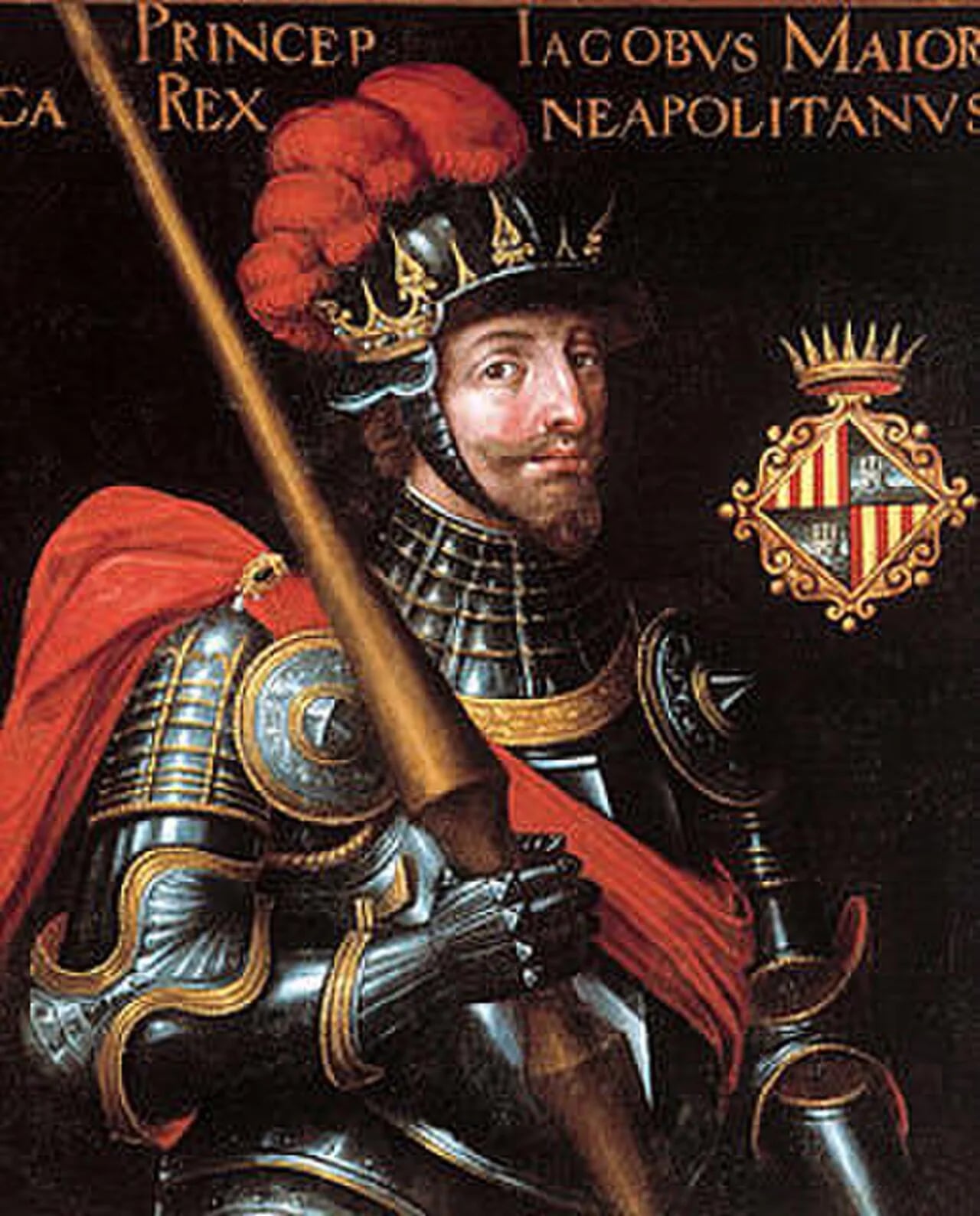 Porträt von Jakob IV. (1337–1375) – Gedenkseite