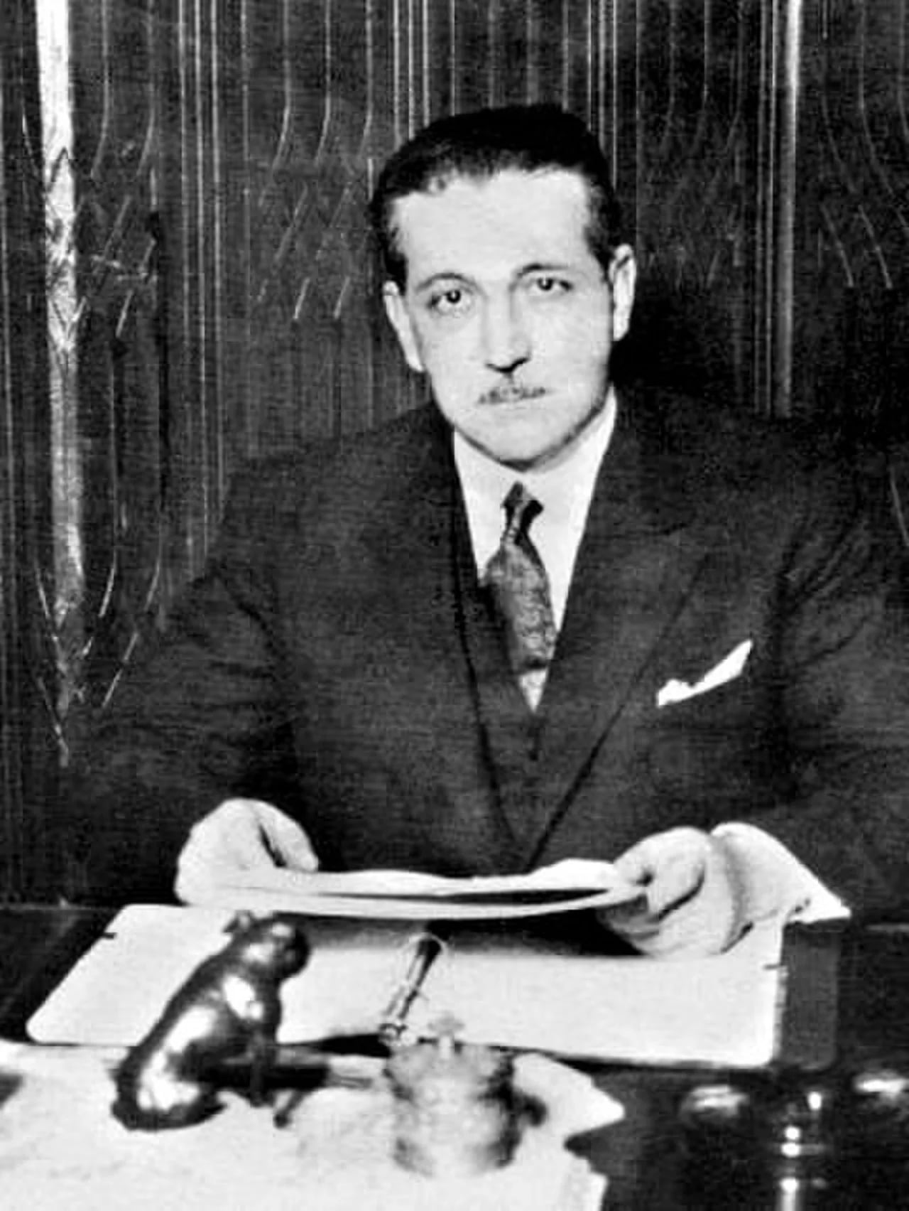 Portrait of Alfredo Baldomir (1884–1948) – memorial page
