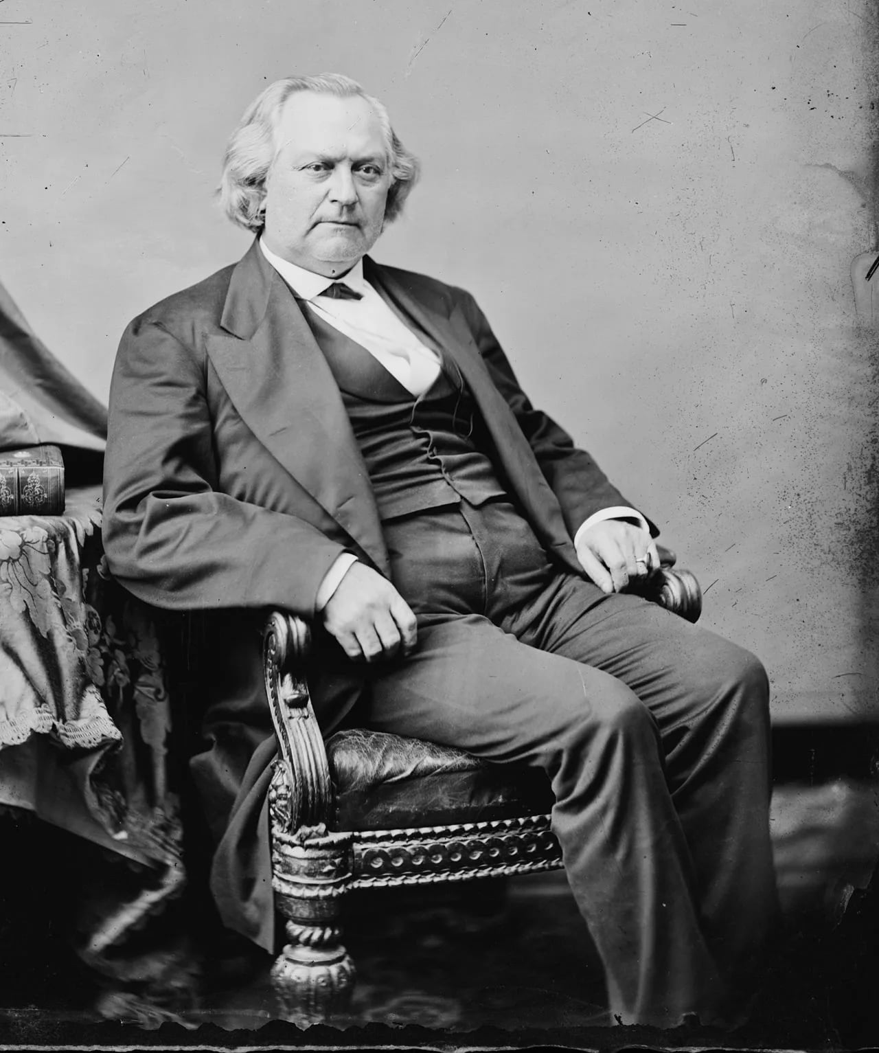 Porträt von James W. Nye (1815–1876) – Gedenkseite