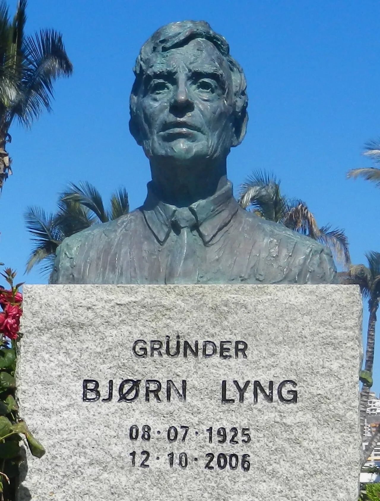 Porträt von Bjørn Lyng (1925–2006) – Gedenkseite