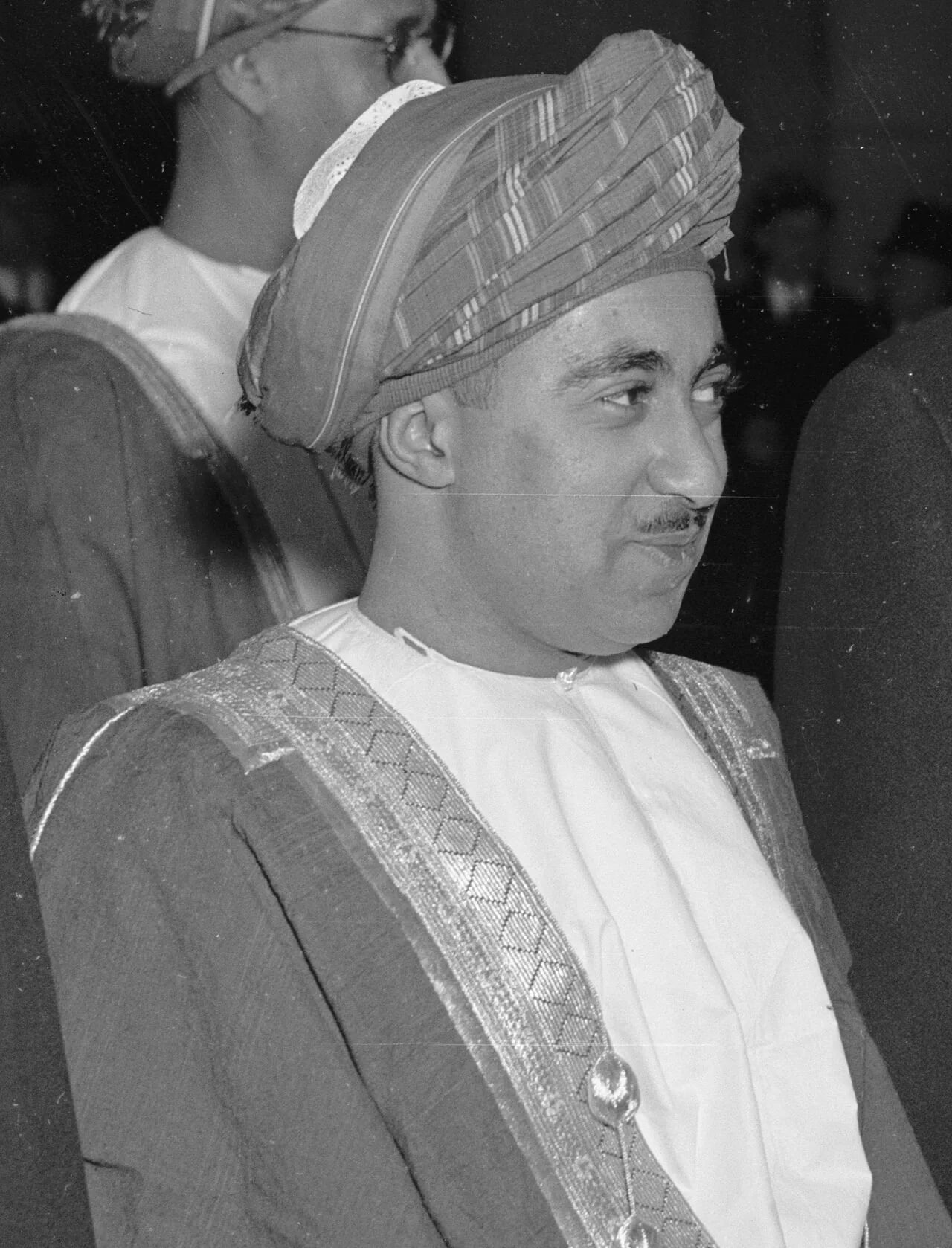 Porträt von Said ibn Taimur (1910–1972) – Gedenkseite