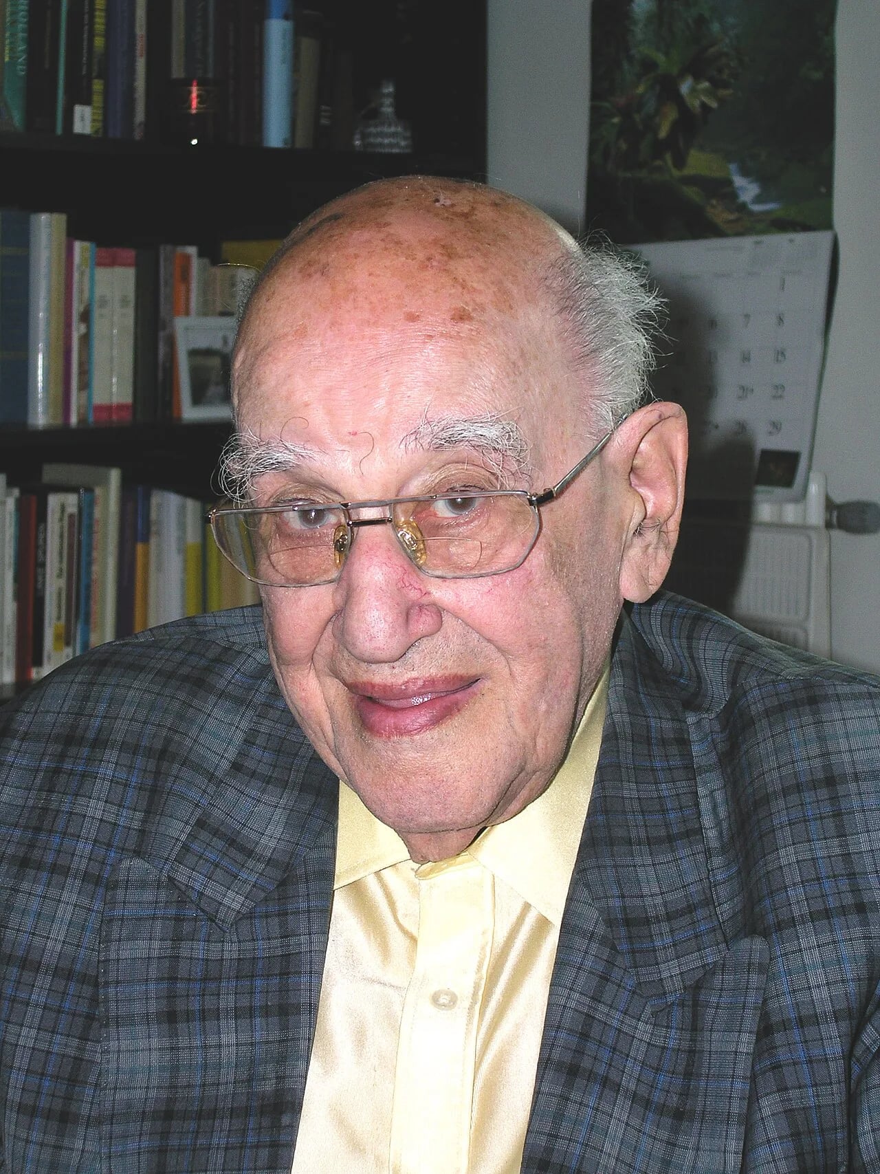 Portrait of Ernst Federn (1914–2007) – memorial page