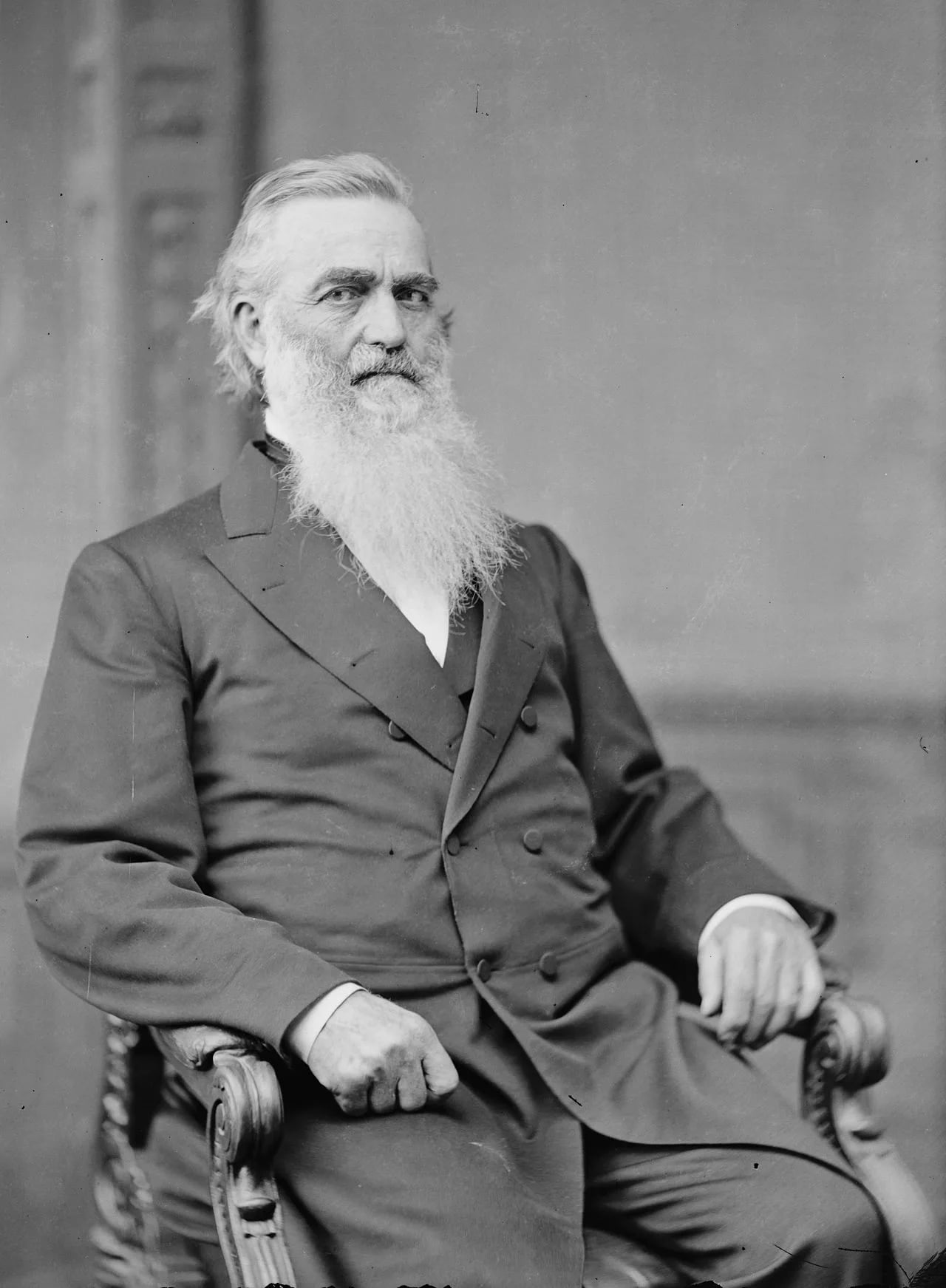 Portrait of Richard M. Bishop (1812–1893) – memorial page