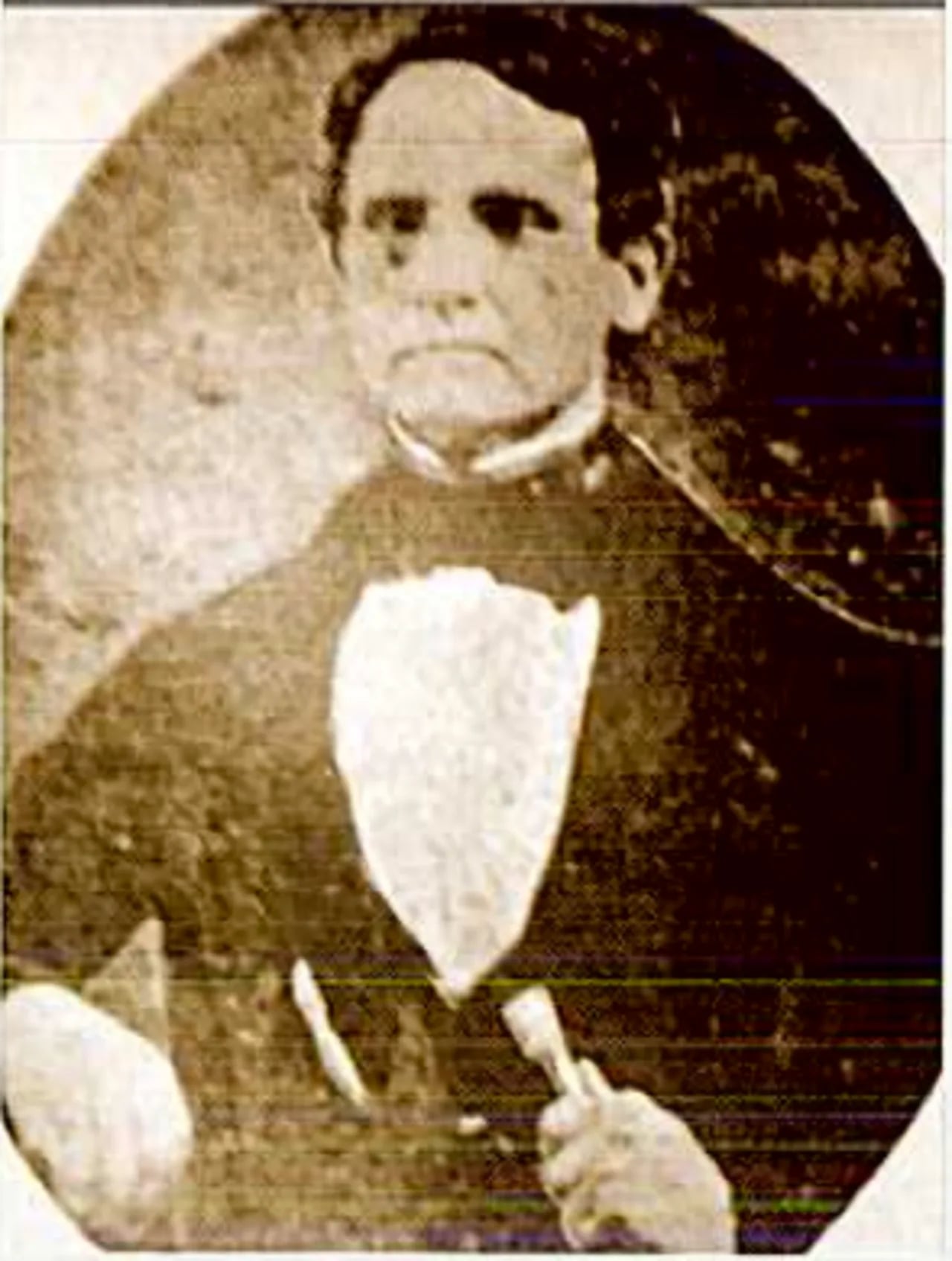 Porträt von José María San Martín y Ulloa (1811–1857) – Gedenkseite