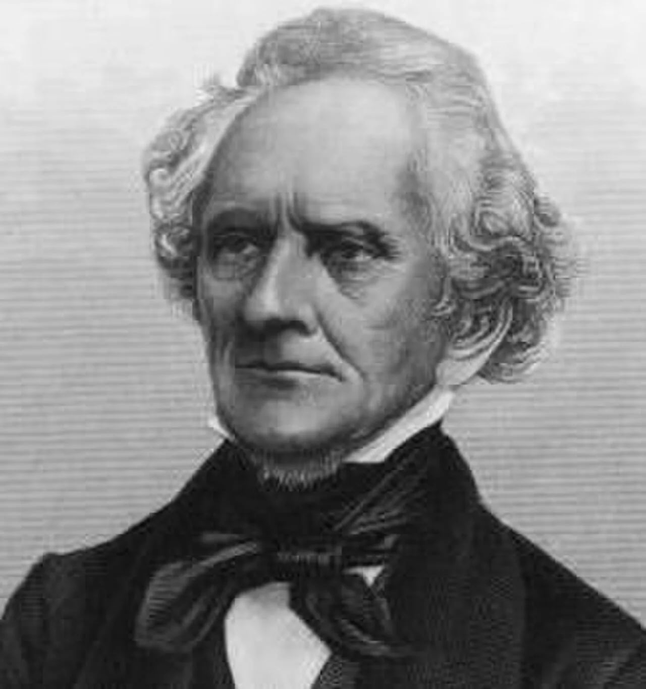 Porträt von Enos T. Throop (1784–1874) – Gedenkseite