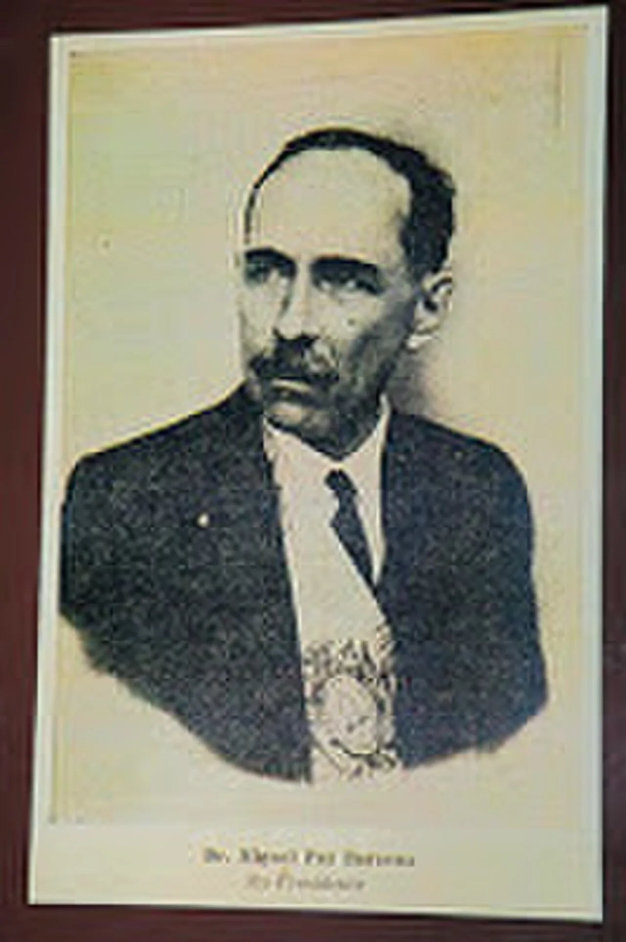 Portrait of Miguel Paz Barahona (1863–1937) – memorial page