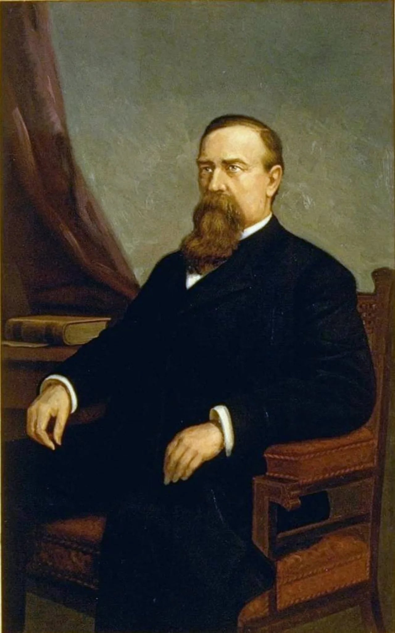Portrait of William Irwin (1827–1886) – memorial page