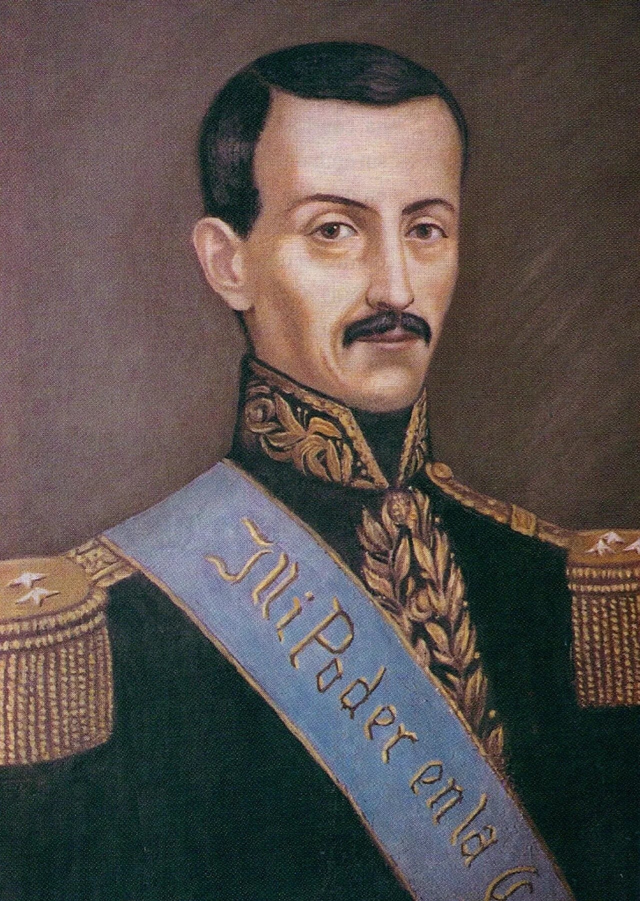 Portrait of José María Urbina (1808–1891) – memorial page