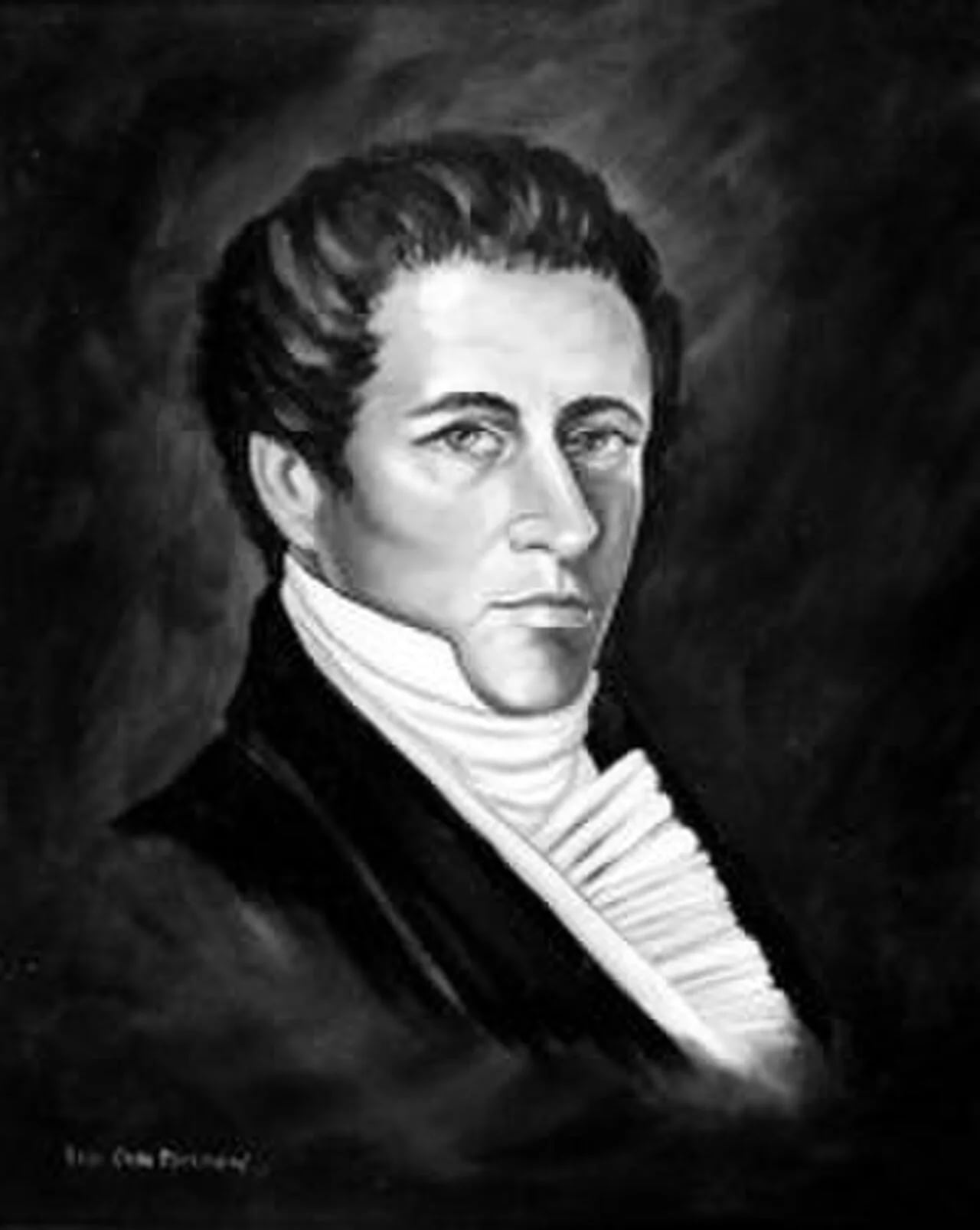 Porträt von James Sevier Conway (1798–1855) – Gedenkseite