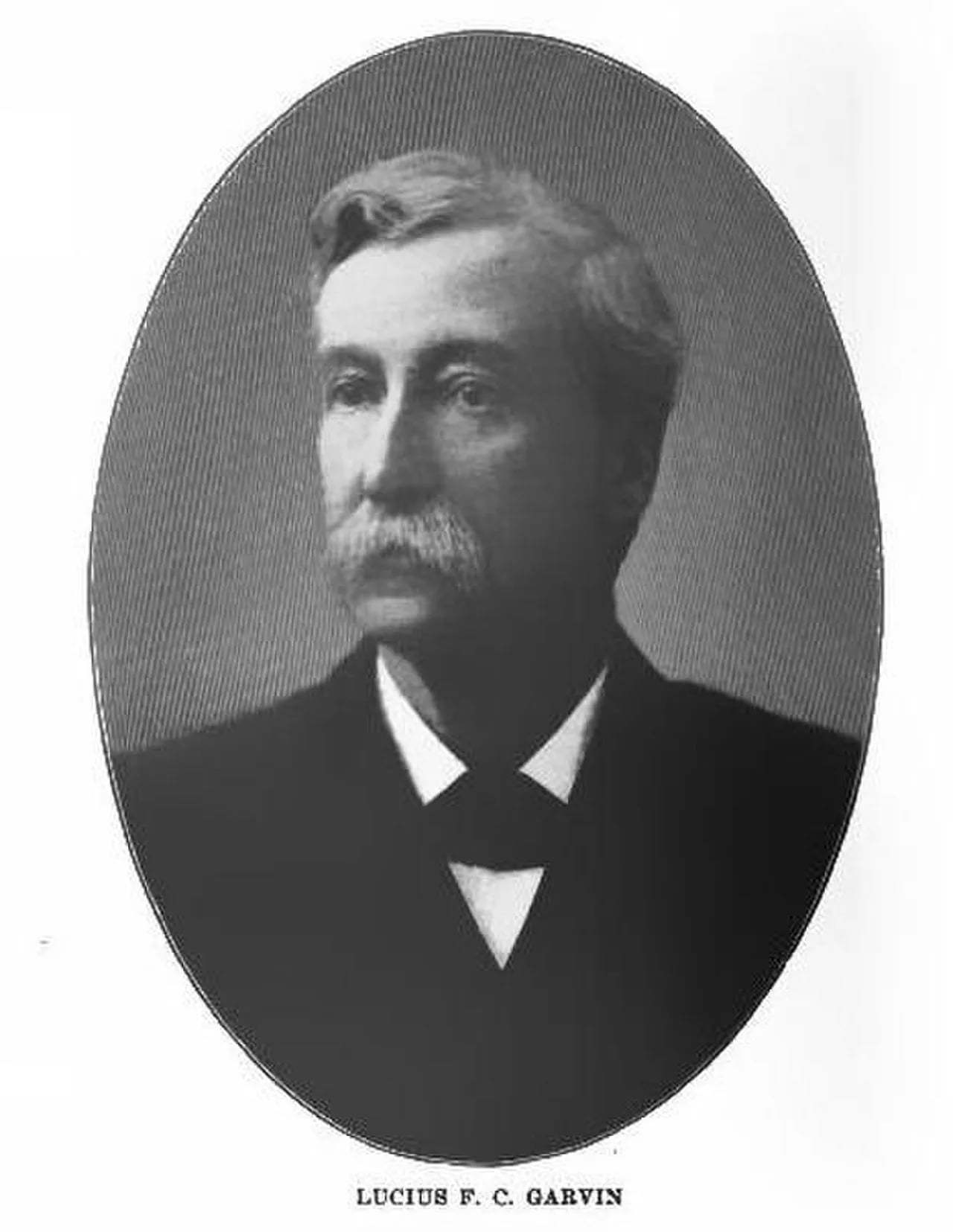 Porträt von Lucius F. C. Garvin (1841–1922) – Gedenkseite