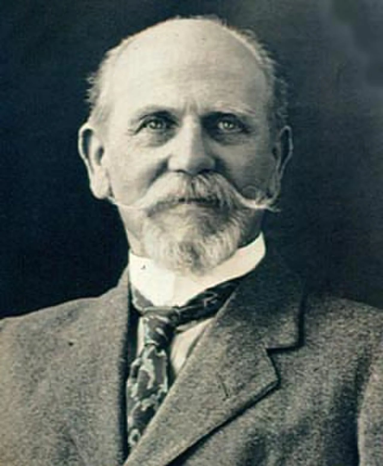 Porträt von Hans Heinrich Brüning (1848–1928) – Gedenkseite