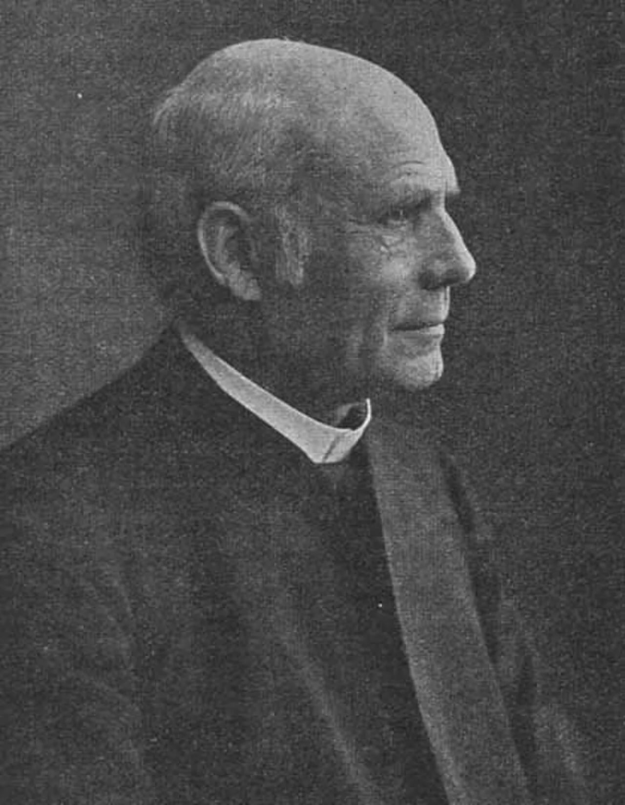 Porträt von Theodor Weber (1836–1906) – Gedenkseite