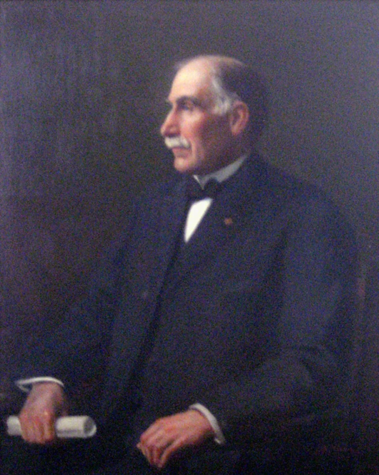 Porträt von Josiah Grout (1841–1925) – Gedenkseite