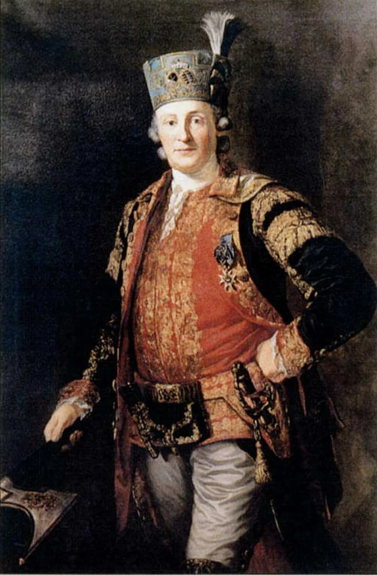 Porträt von Friedrich Anton von Heynitz (1725–1802) – Gedenkseite