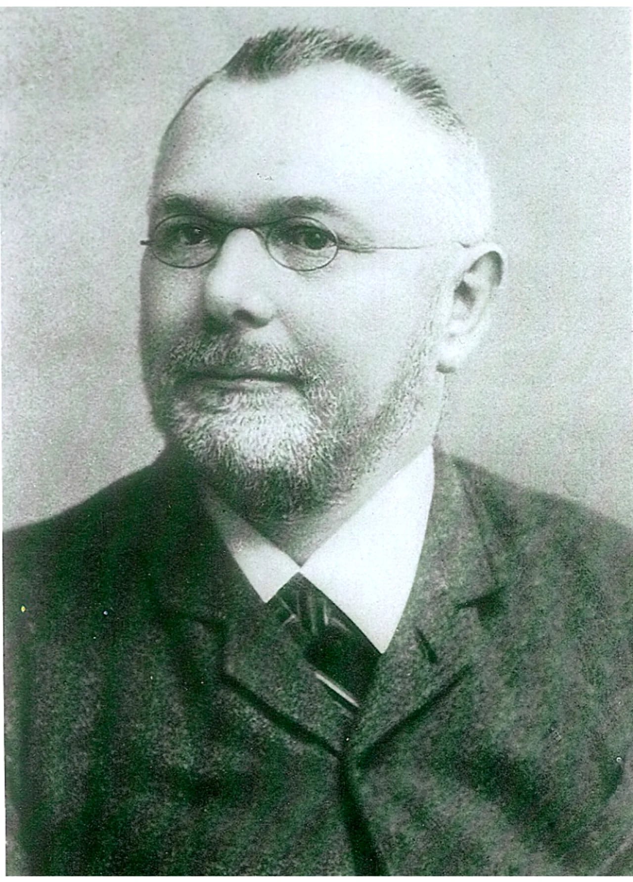 Porträt von Wilhelm Jacob van Bebber (1841–1909) – Gedenkseite