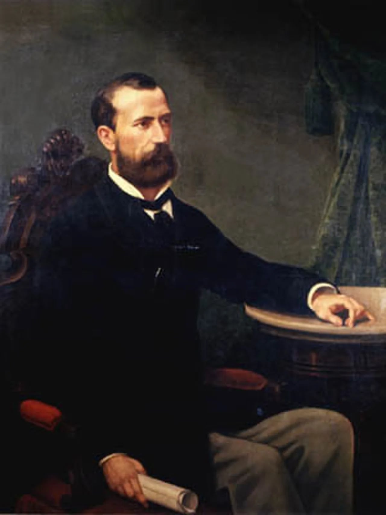 Portrait of Louis Alfred Wiltz (1843–1881) – memorial page