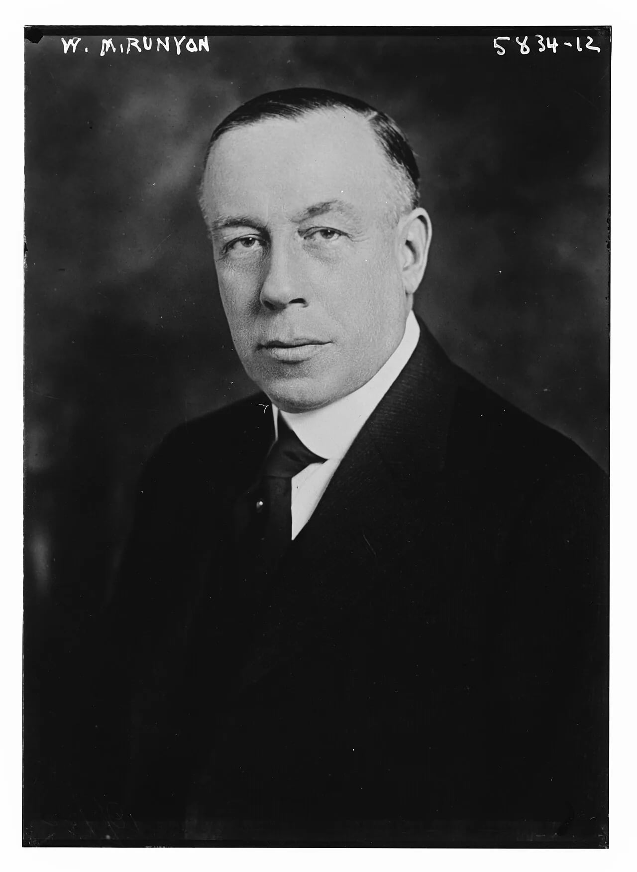 Portrait of William Nelson Runyon (1871–1931) – memorial page