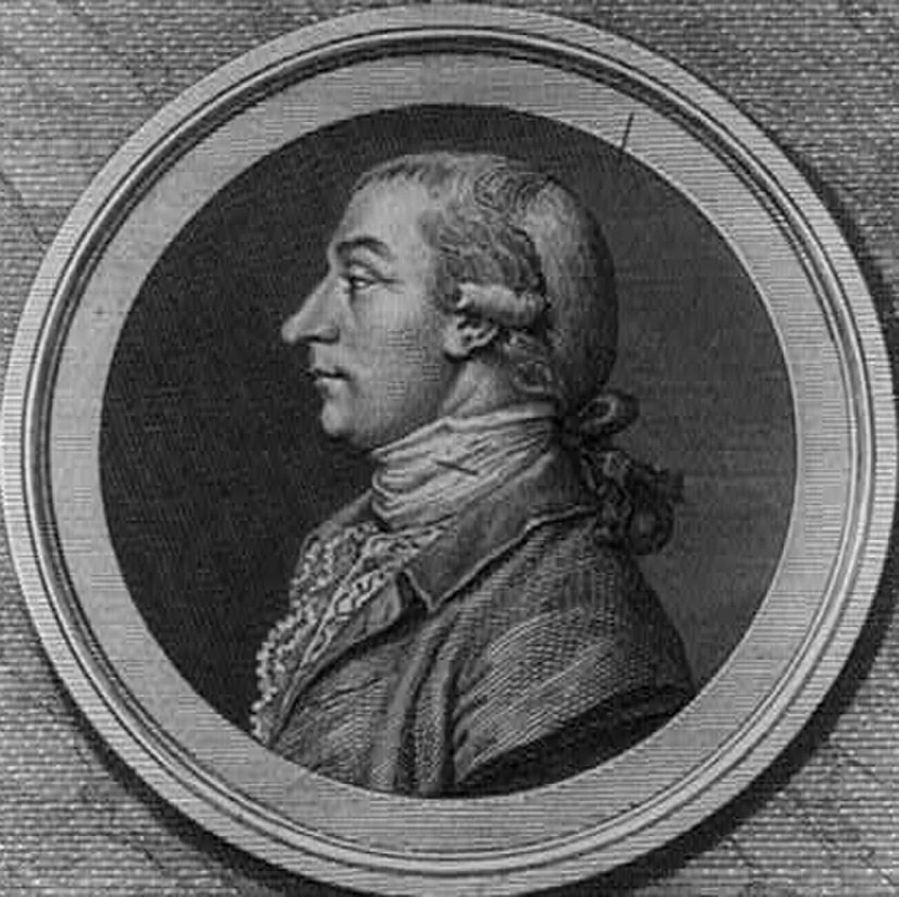 Porträt von Joseph Reed (1741–1785) – Gedenkseite