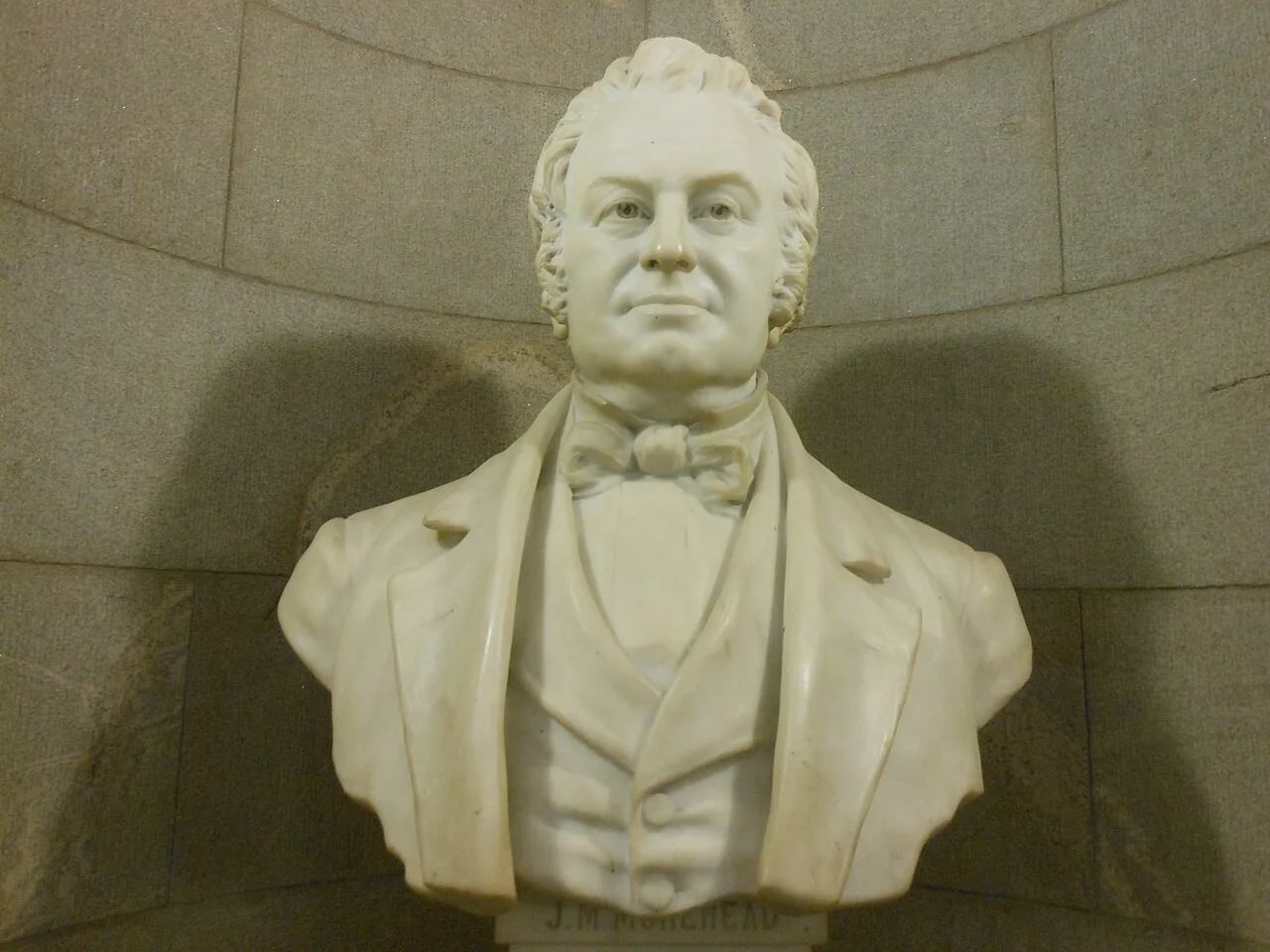Porträt von John Motley Morehead (1796–1866) – Gedenkseite