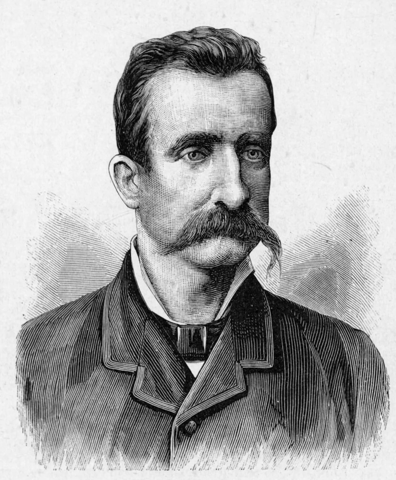 Porträt von Friedrich Bohndorff (1848–1894) – Gedenkseite