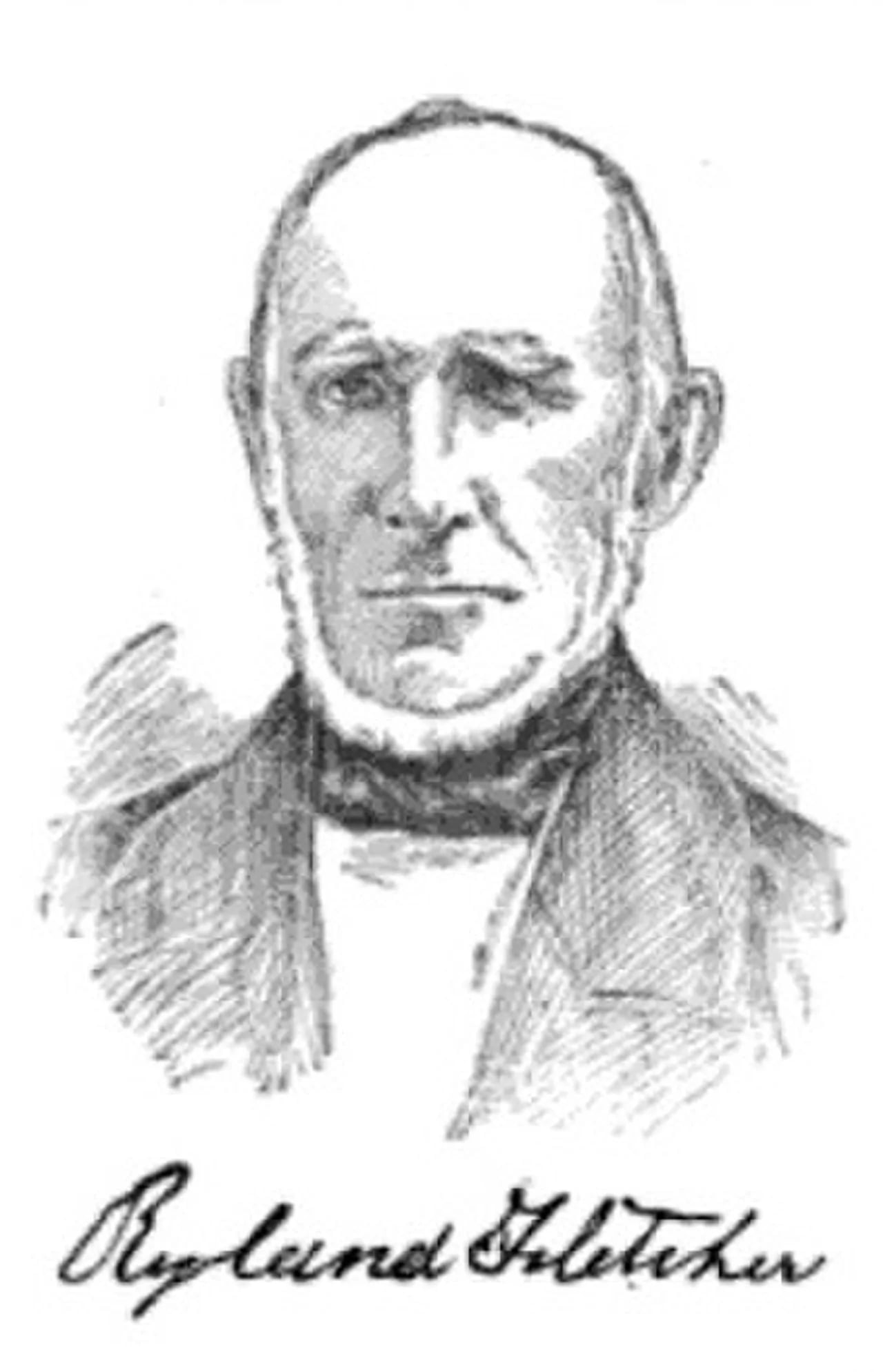 Portrait of Ryland Fletcher (1799–1885) – memorial page