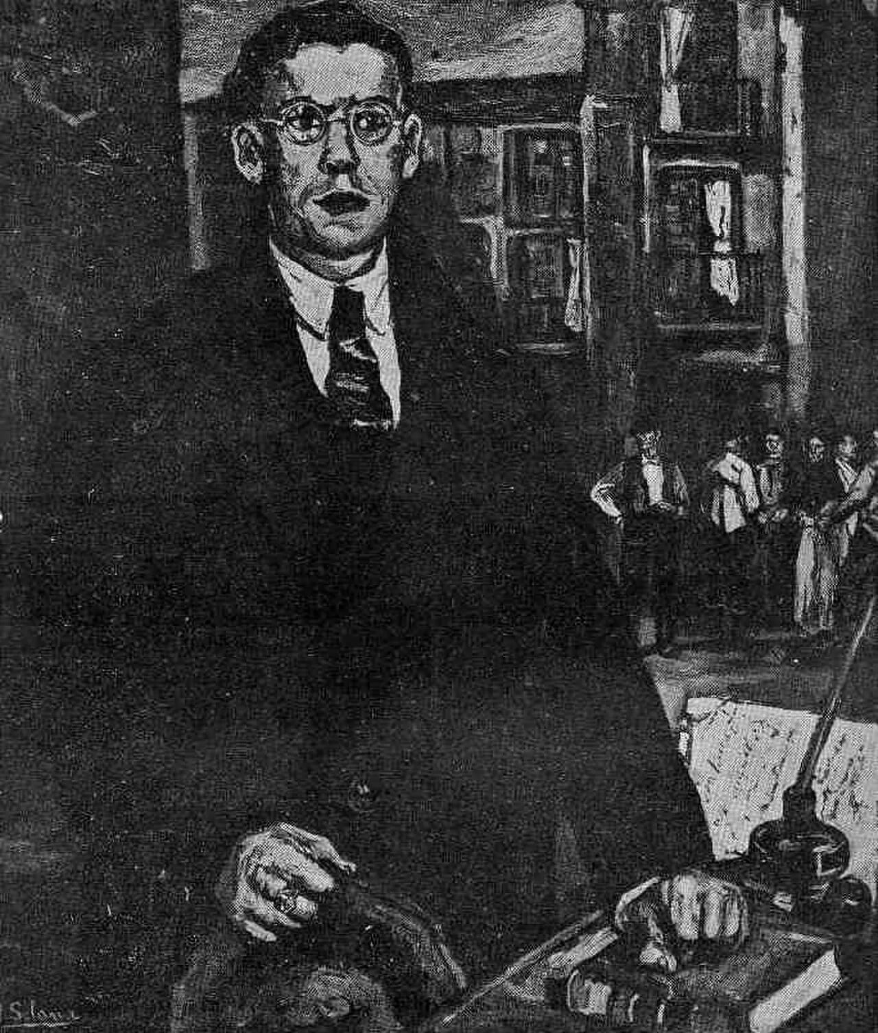 Porträt von Evaristo Correa Calderón (1899–1986) – Gedenkseite