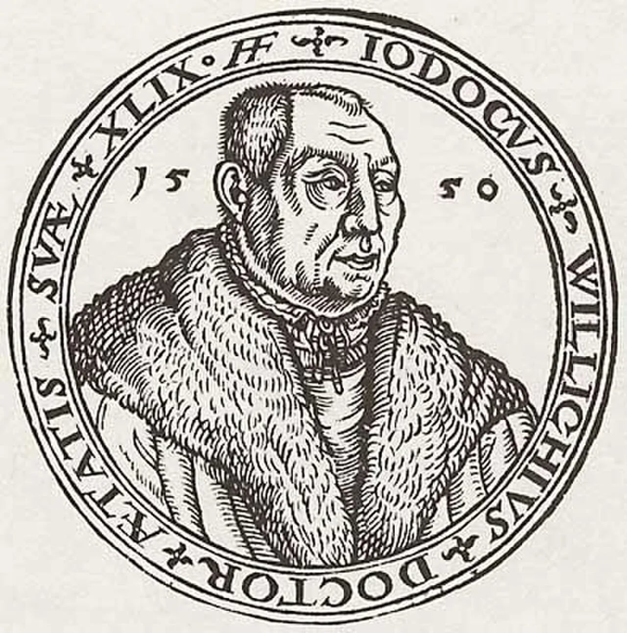 Portrait of Jodocus Willich (1501–1552) – memorial page