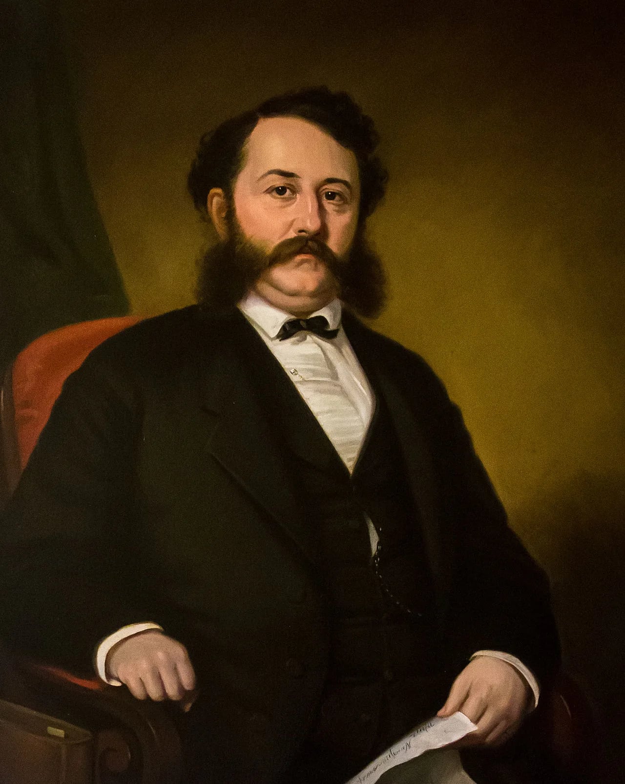 Portrait of Charles C. Van Zandt (1830–1894) – memorial page