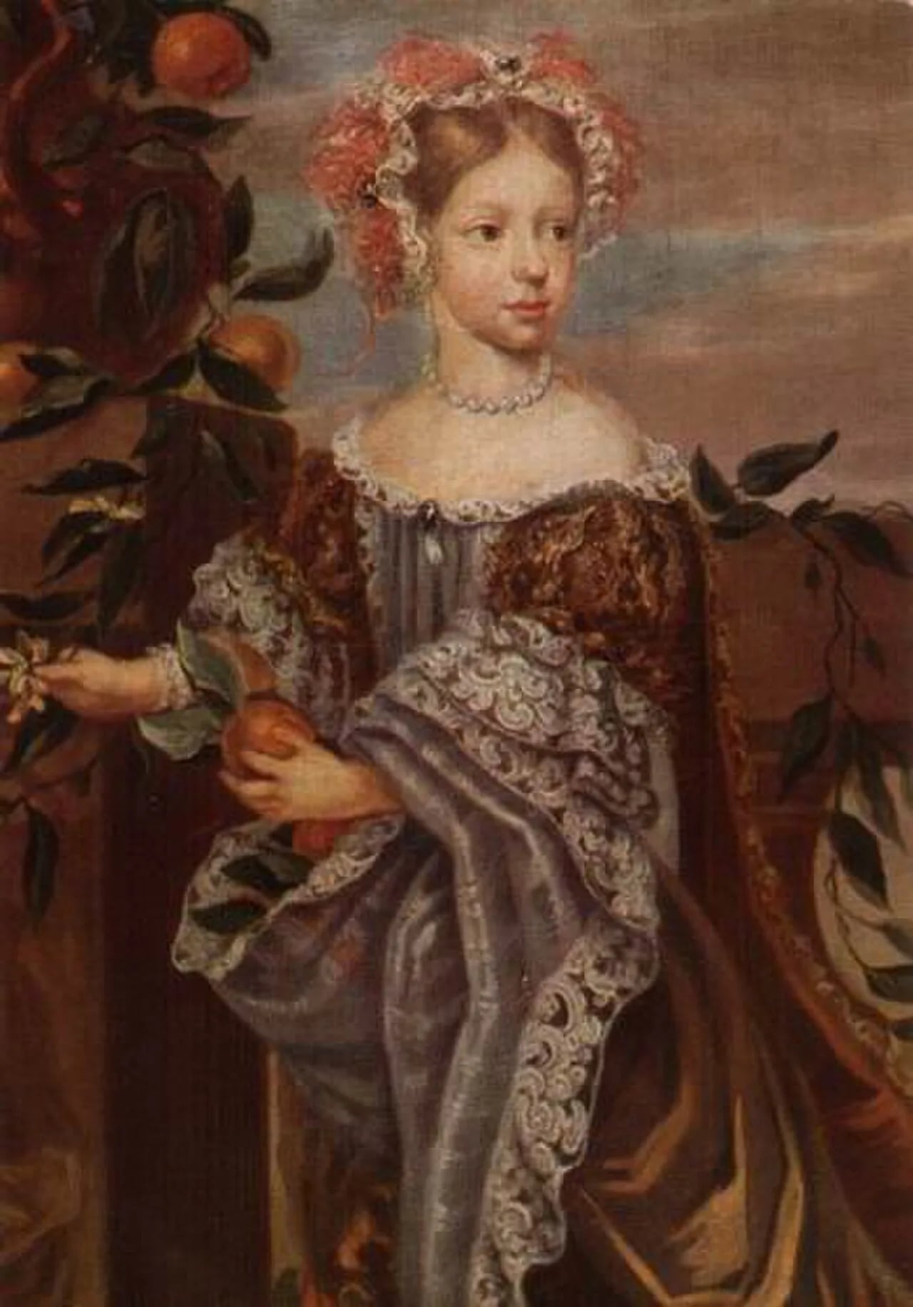Porträt von Leopoldine Eleonore von der Pfalz (1679–1693) – Gedenkseite