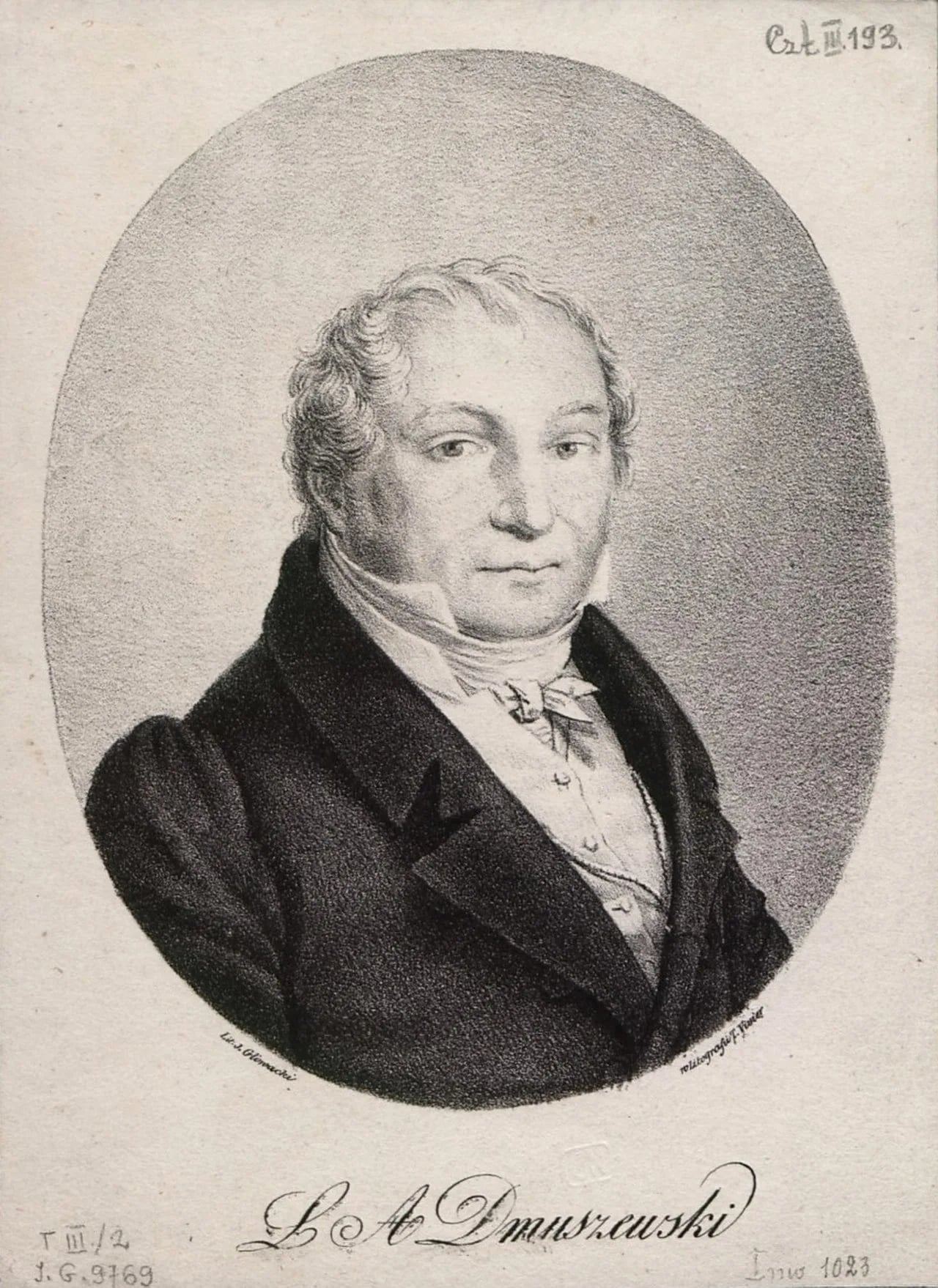 Portrait of Ludwik Adam Dmuszewski (1777–1847) – memorial page