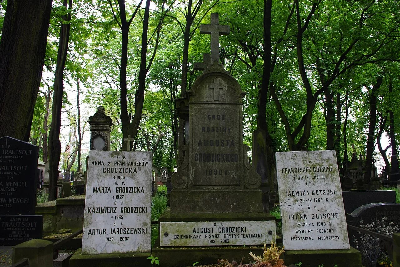 Portrait of August Grodzicki (1912–2003) – memorial page