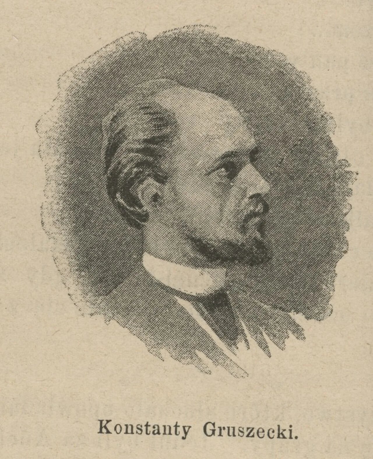 Portrait of Konstanty Gruszecki (1803–1874) – memorial page