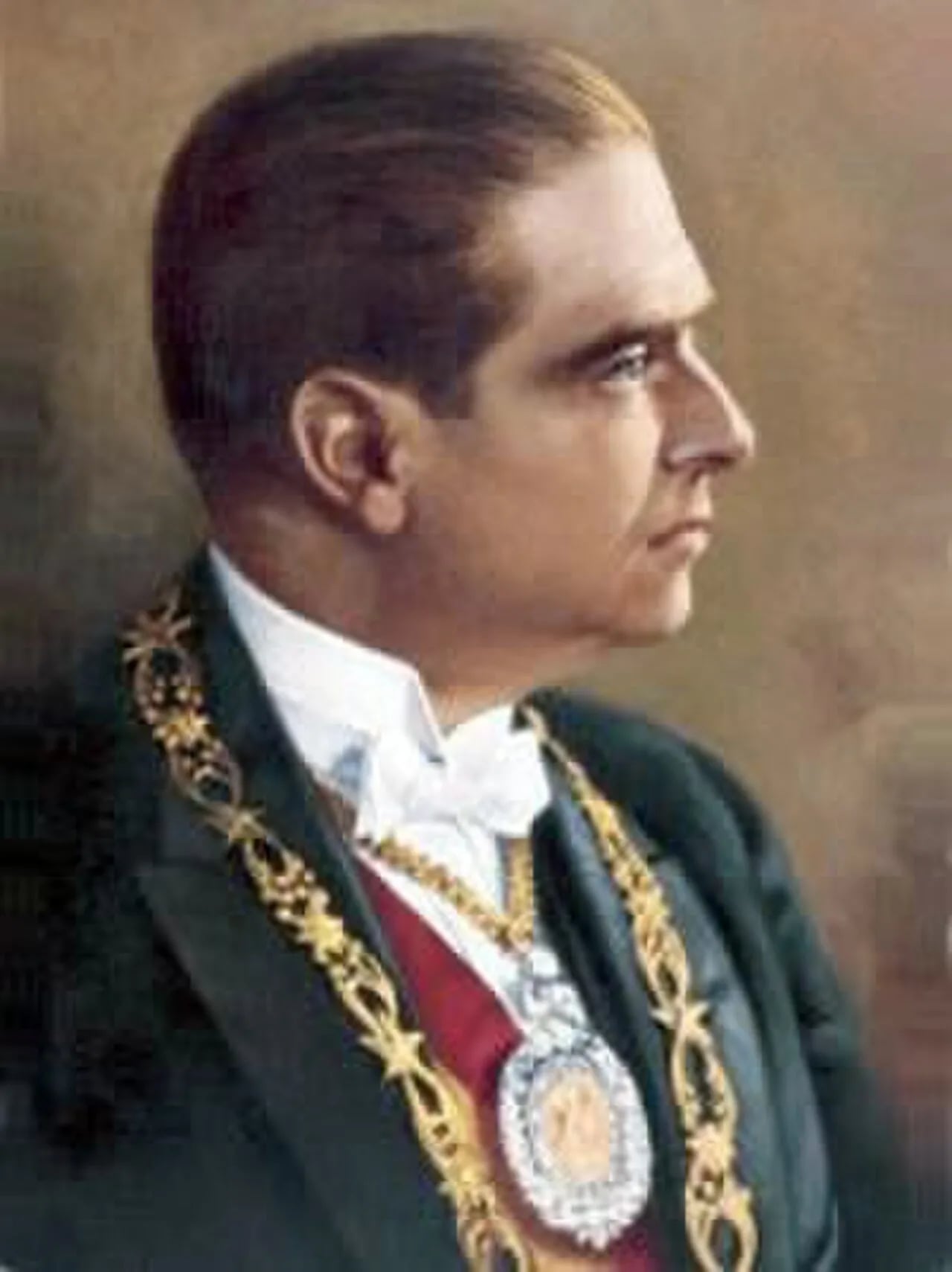 Porträt von Hernando Siles Reyes (1882–1942) – Gedenkseite