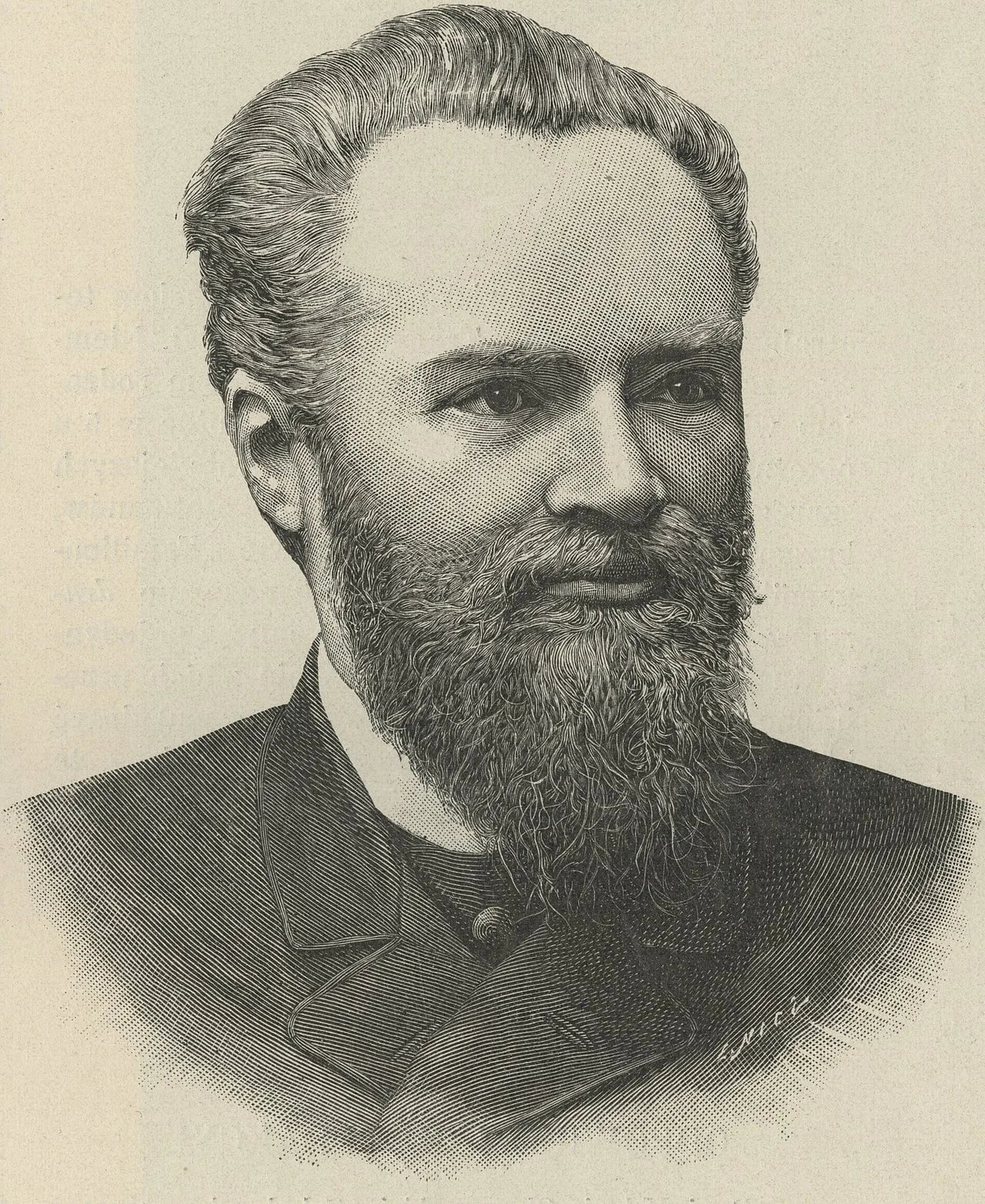 Porträt von Adolf Pawiński (1840–1896) – Gedenkseite
