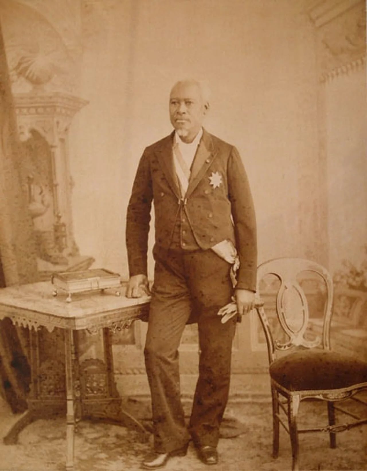 Porträt von Florvil Hyppolite (1828–1896) – Gedenkseite